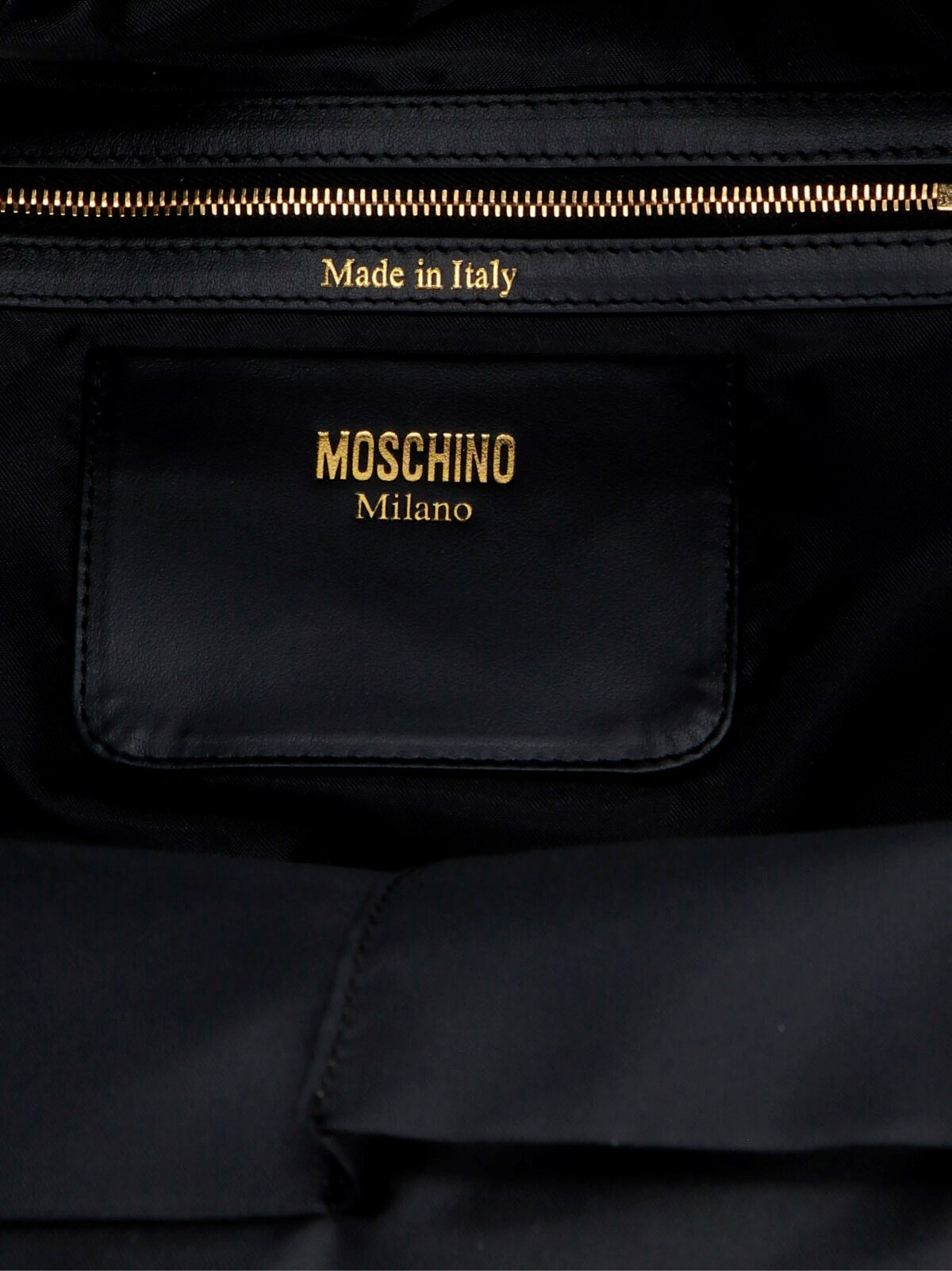 LOVE MOSCHINO Quilted Hooded Mini Backpack 45X34X20 CM