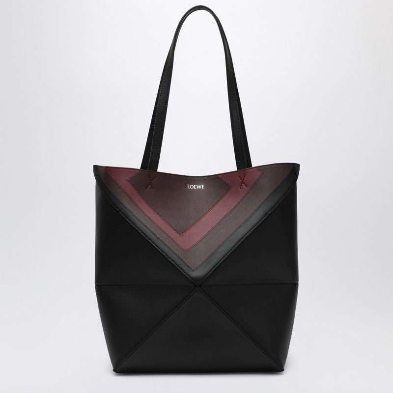 LOEWE Medium Geometric Design Fold Tote Handbag