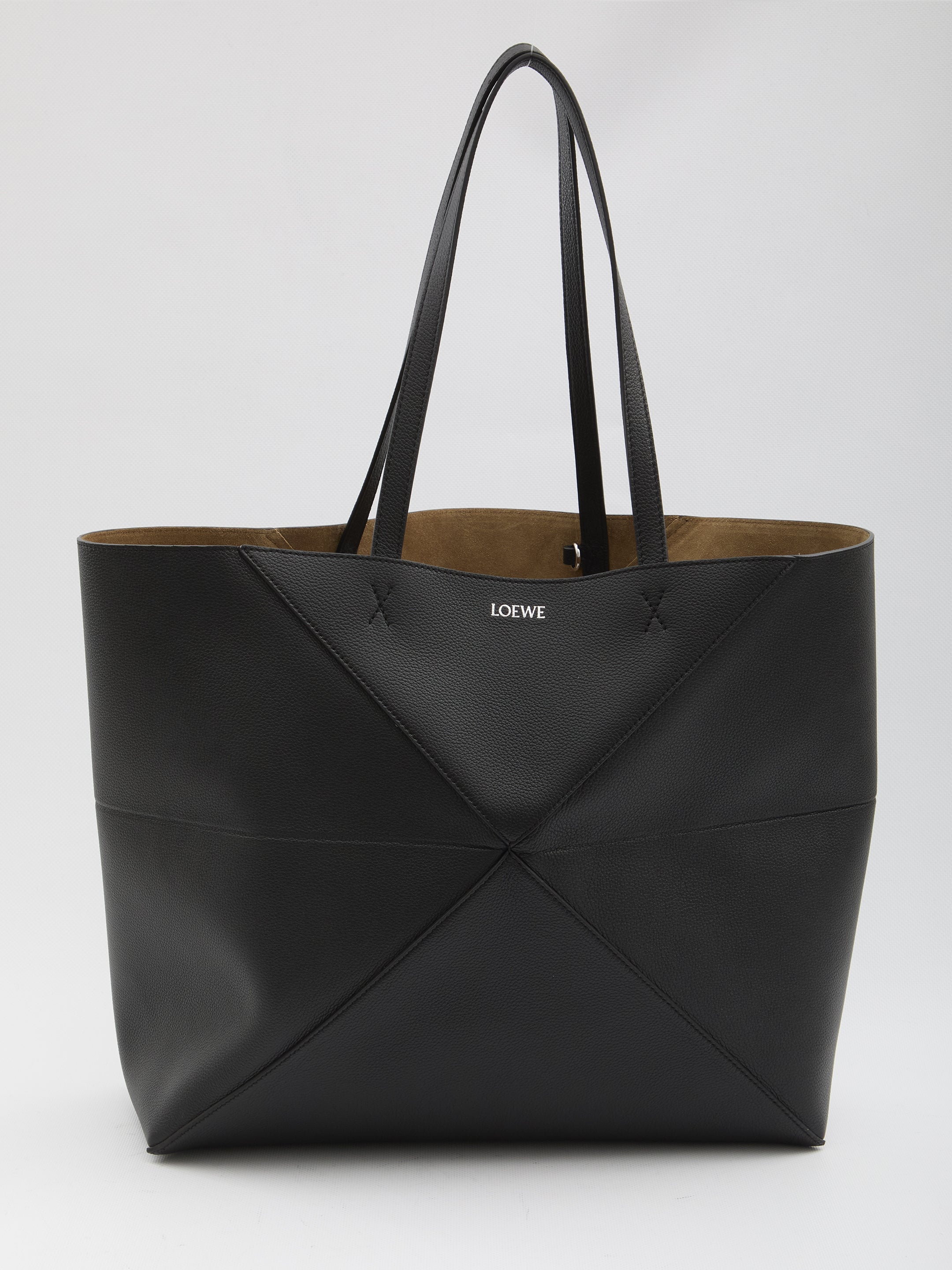 LOEWE Large Horizontal Puzzle Fold Tote Handbag - 36 x 33 x 14 CM
