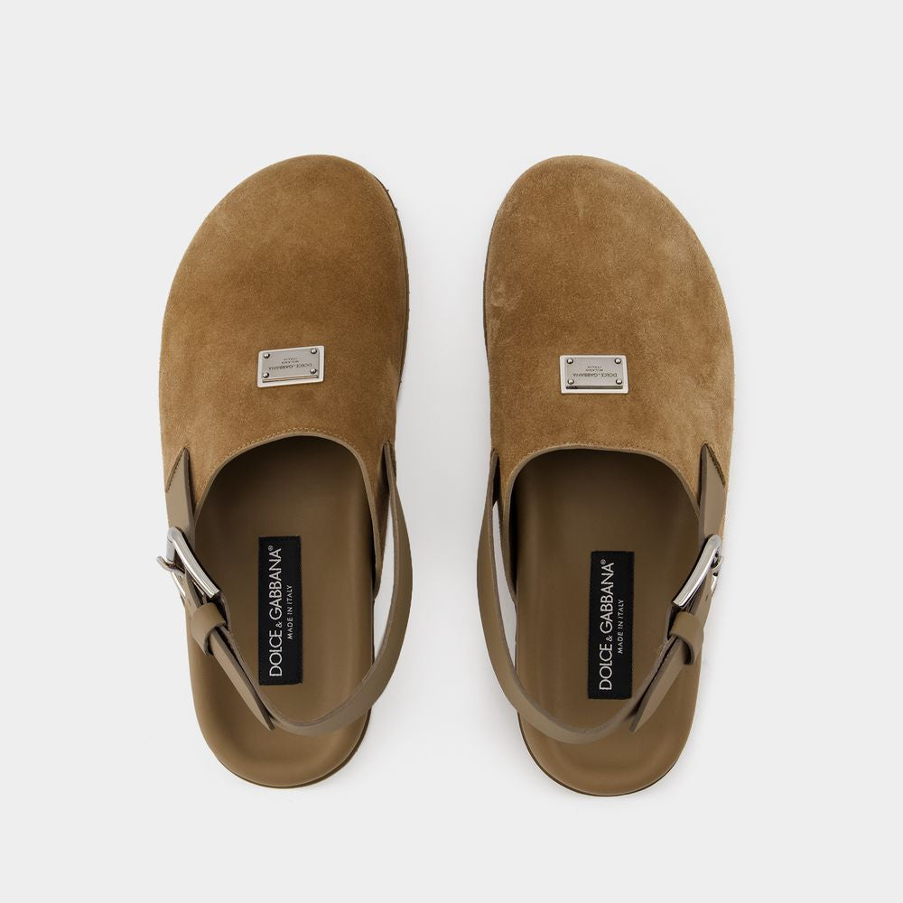 DOLCE & GABBANA Men's Luxury Sandals - FW24 Collection