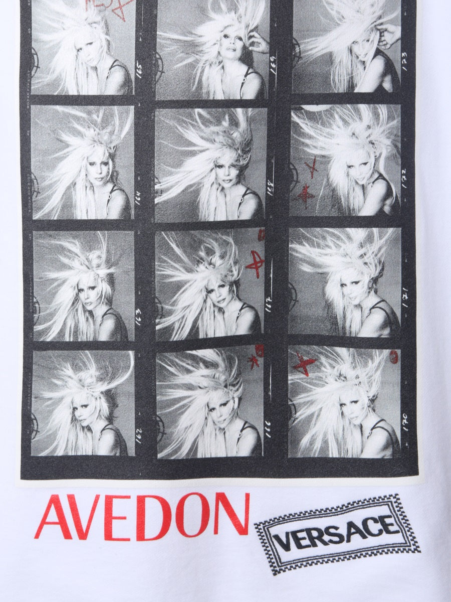 VERSACE Classic Crew Neck Sweatshirt for Women