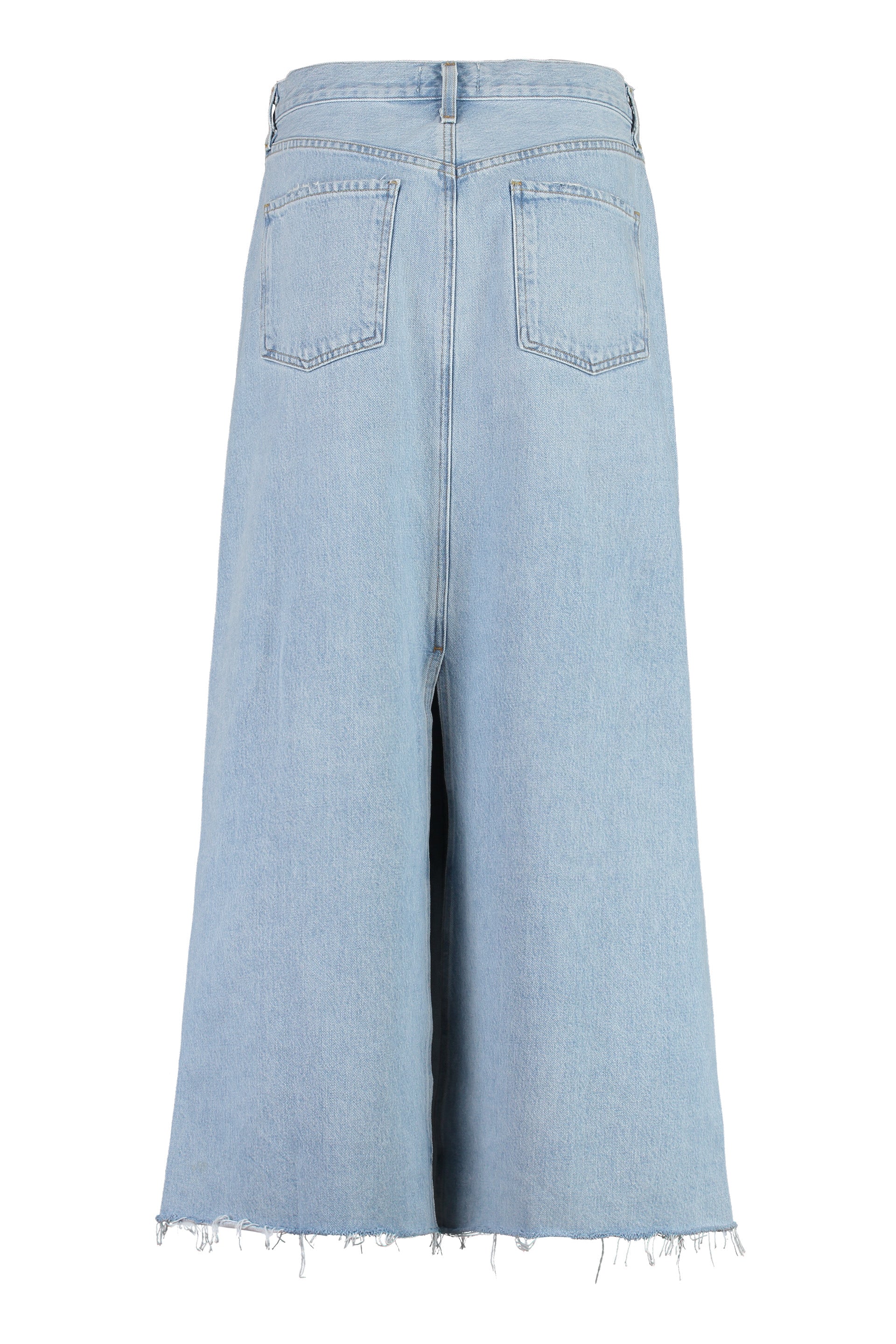 AGOLDE Maxi Denim Skirt for Women