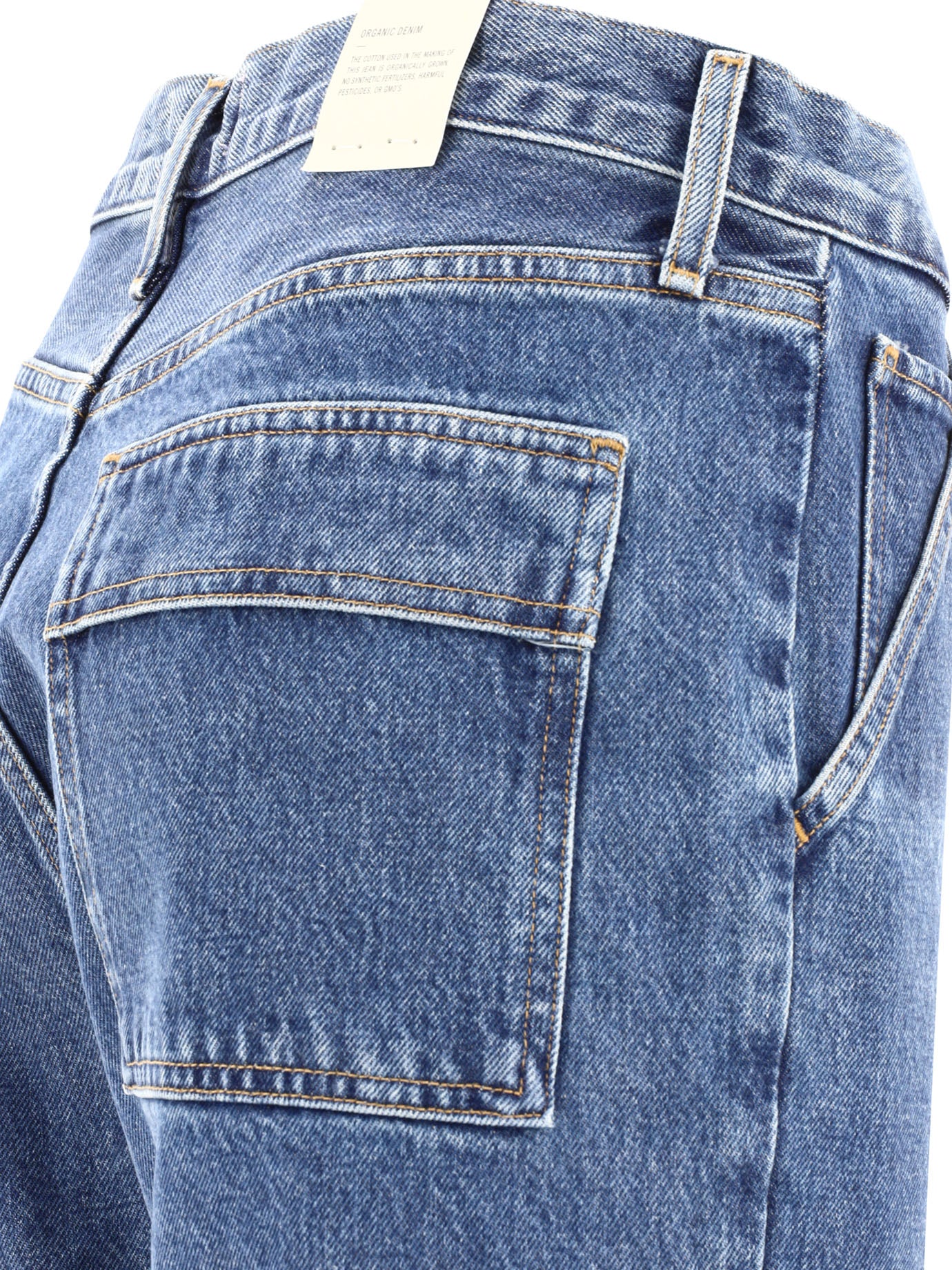 AGOLDE High-Waisted Cargo Straight-Leg Jeans