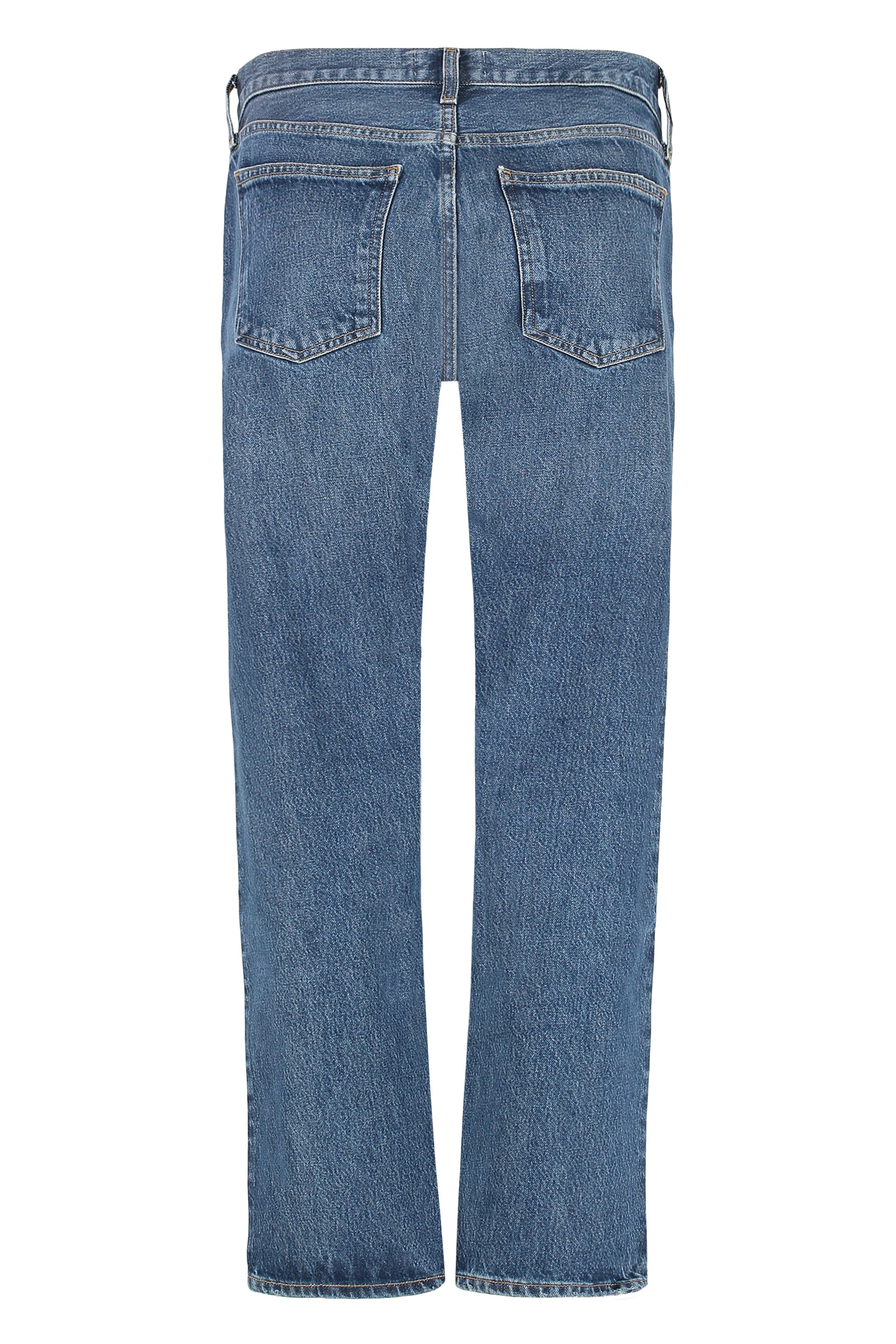 AGOLDE High-Rise Straight Cropped Jeans