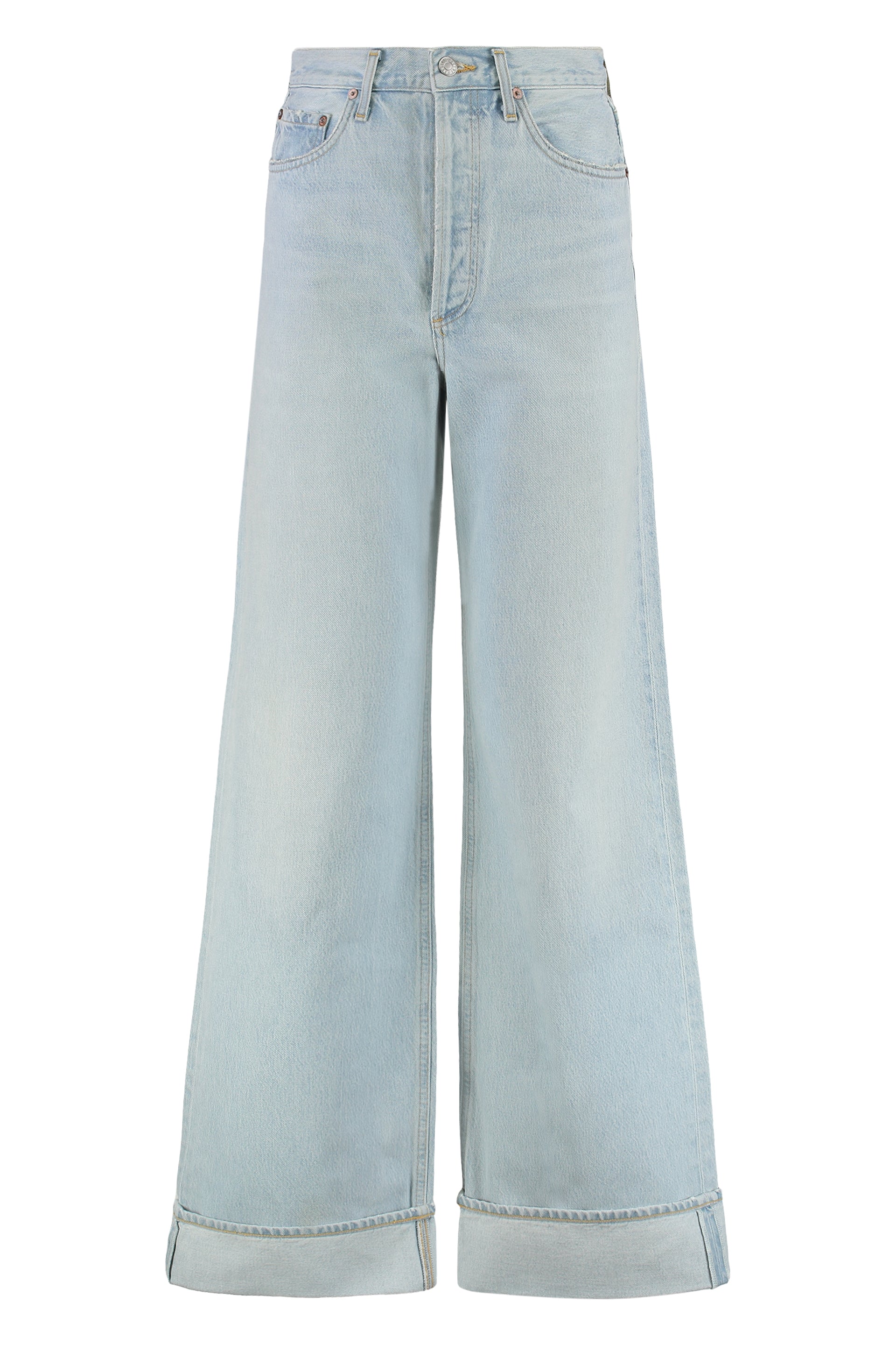 AGOLDE Dame Wide-Leg Jeans