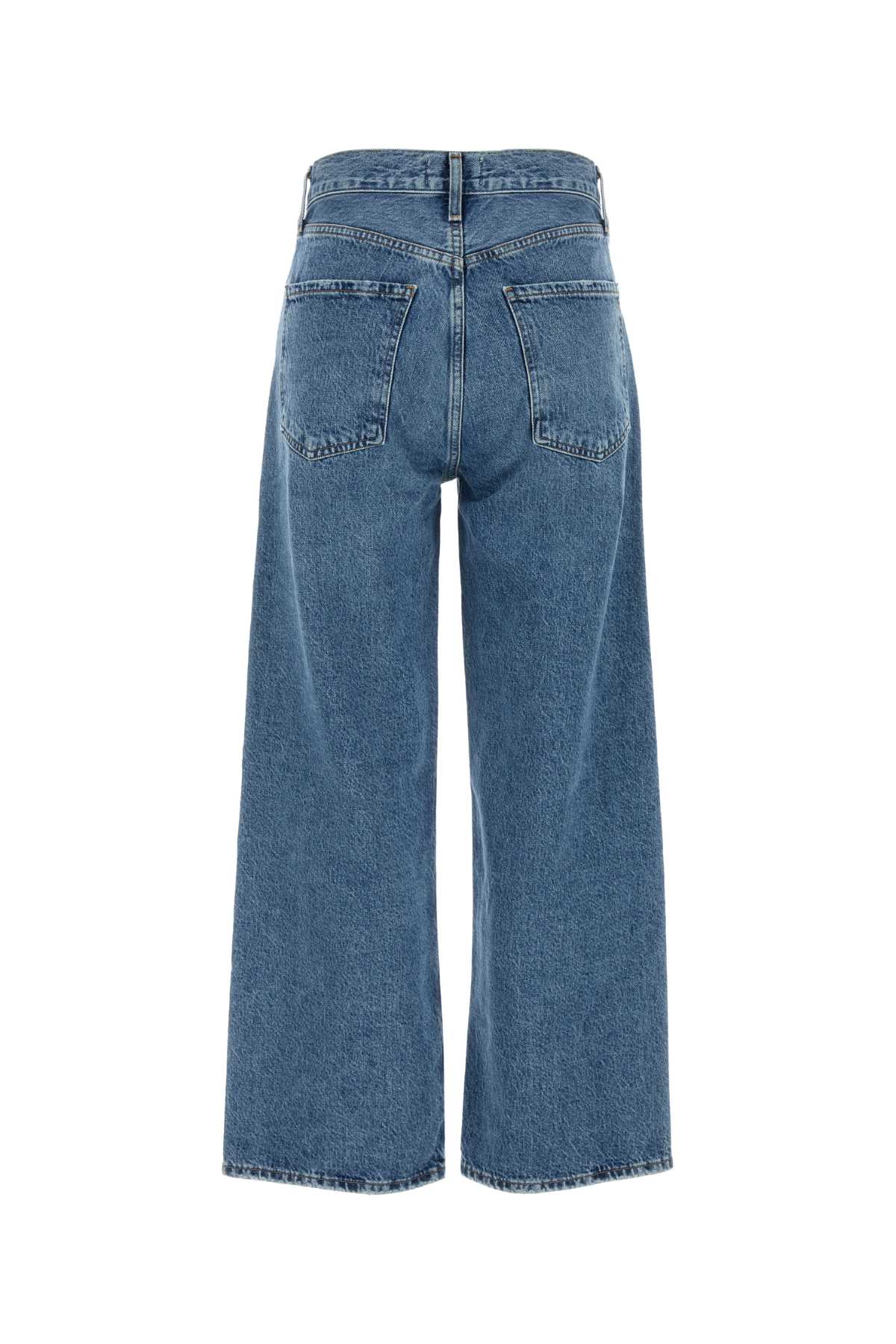 AGOLDE High Rise Wide Leg Jeans