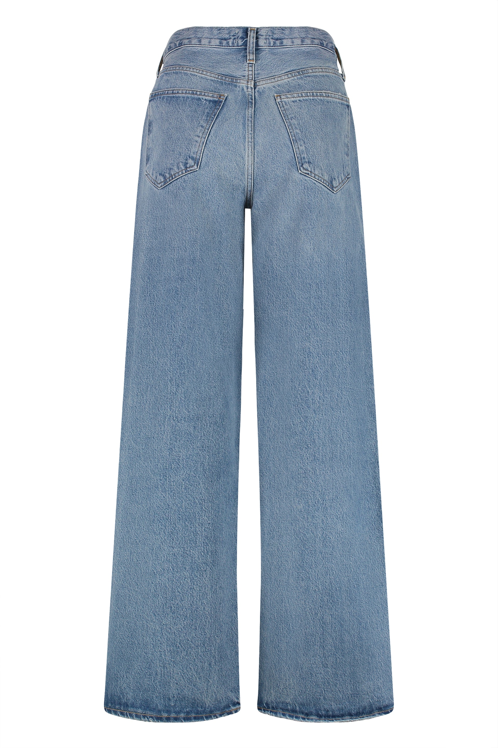 AGOLDE Low Slung Puddle Straight Leg Jeans