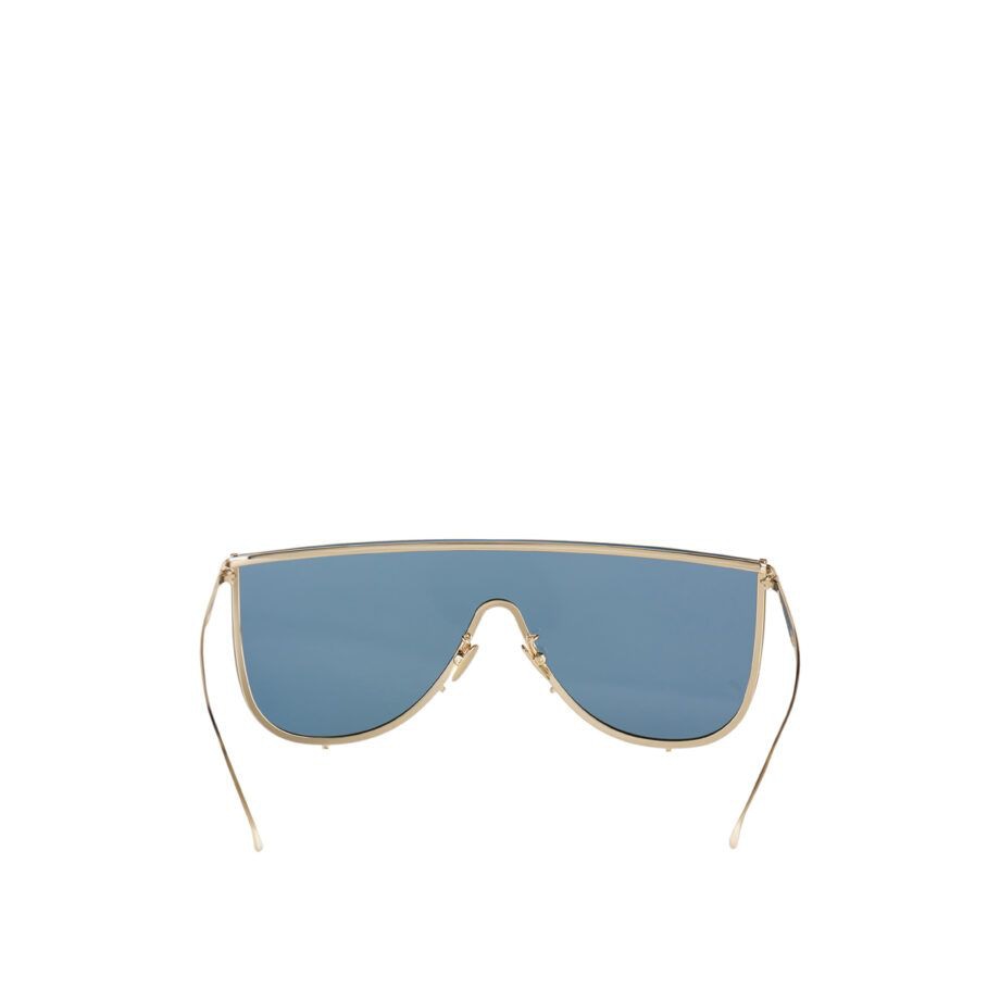 ALAIA Rectangular Metal Sunglasses