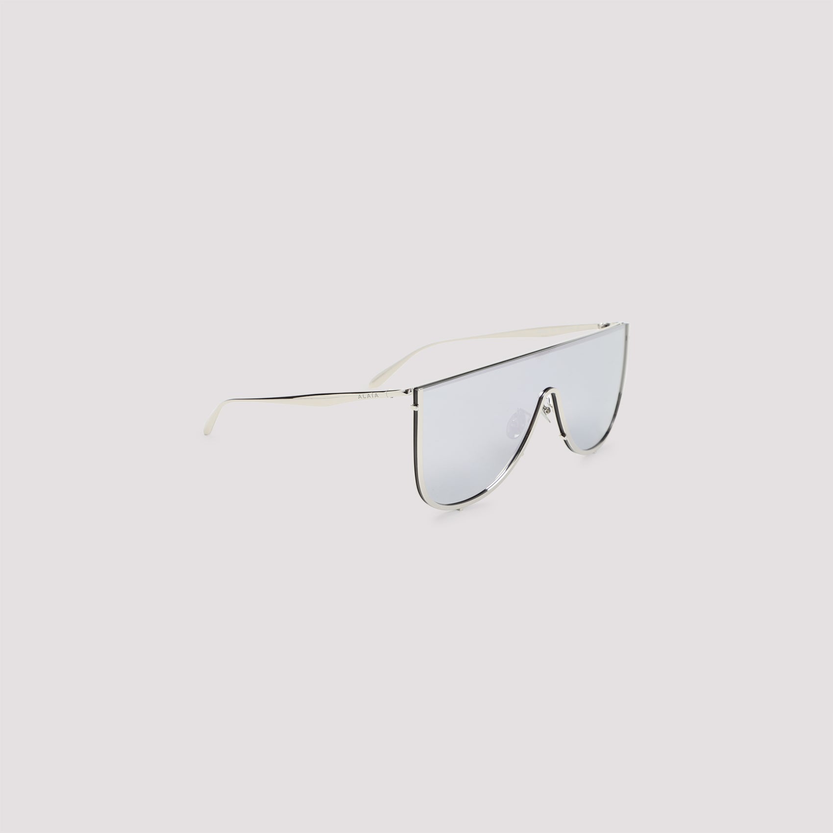 ALAIA Rectangular Metal Plate Sunglasses for Women