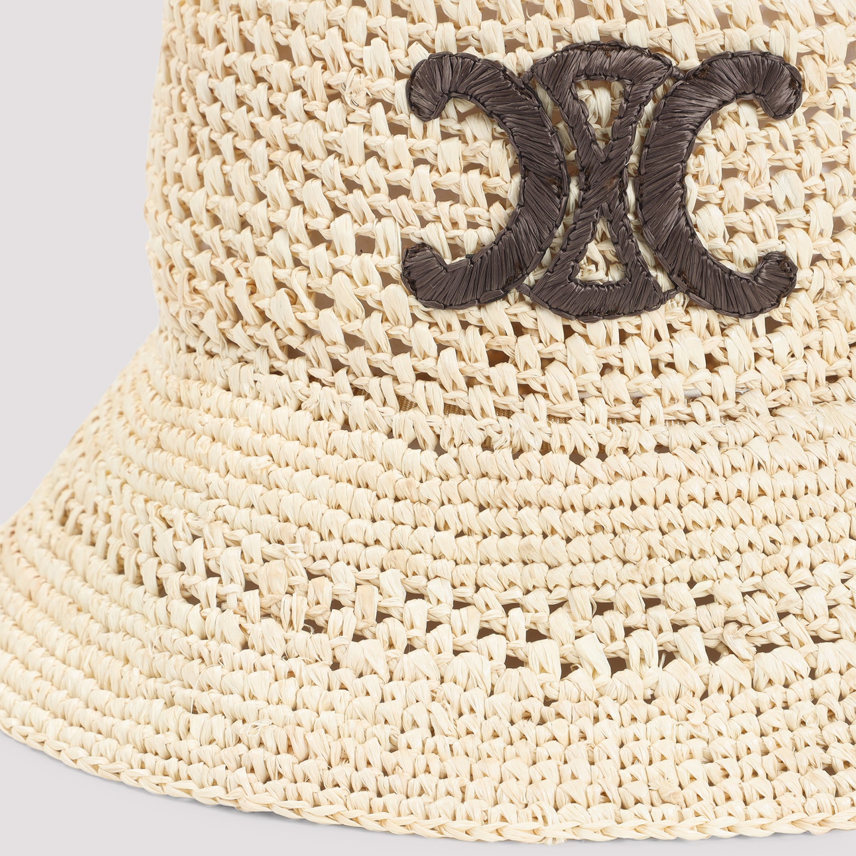 CELINE Fisherman's Hat with Contrasting Logo