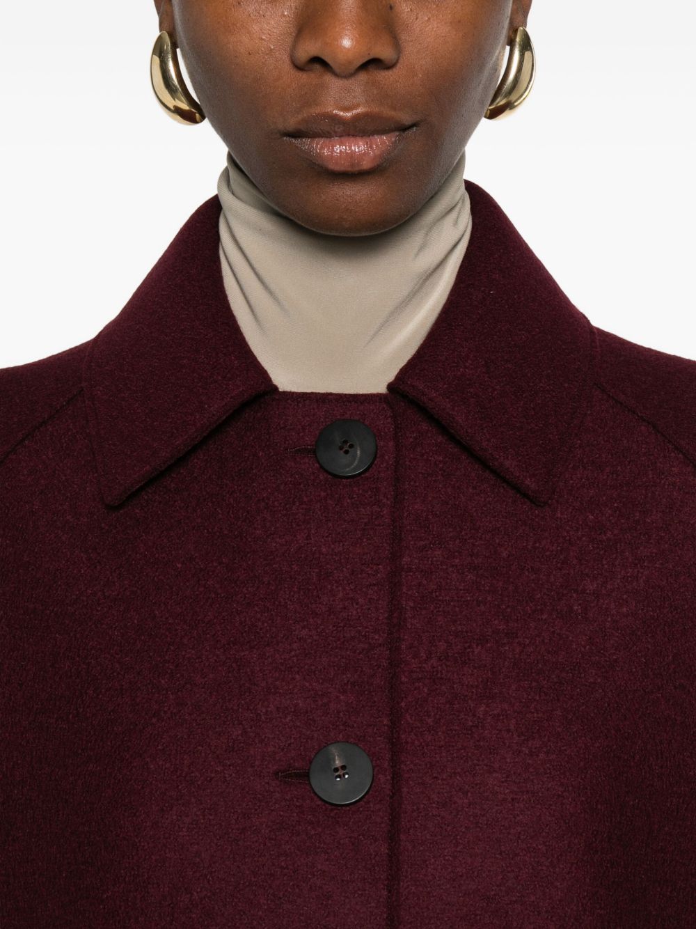 HARRIS WHARF LONDON Women's Wool Single-Breasted Jacket