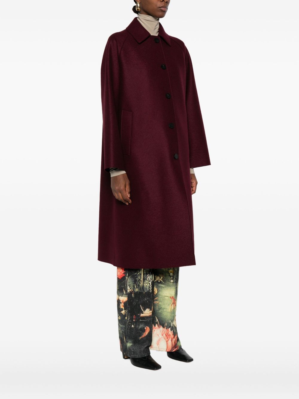 HARRIS WHARF LONDON Women's Wool Single-Breasted Jacket