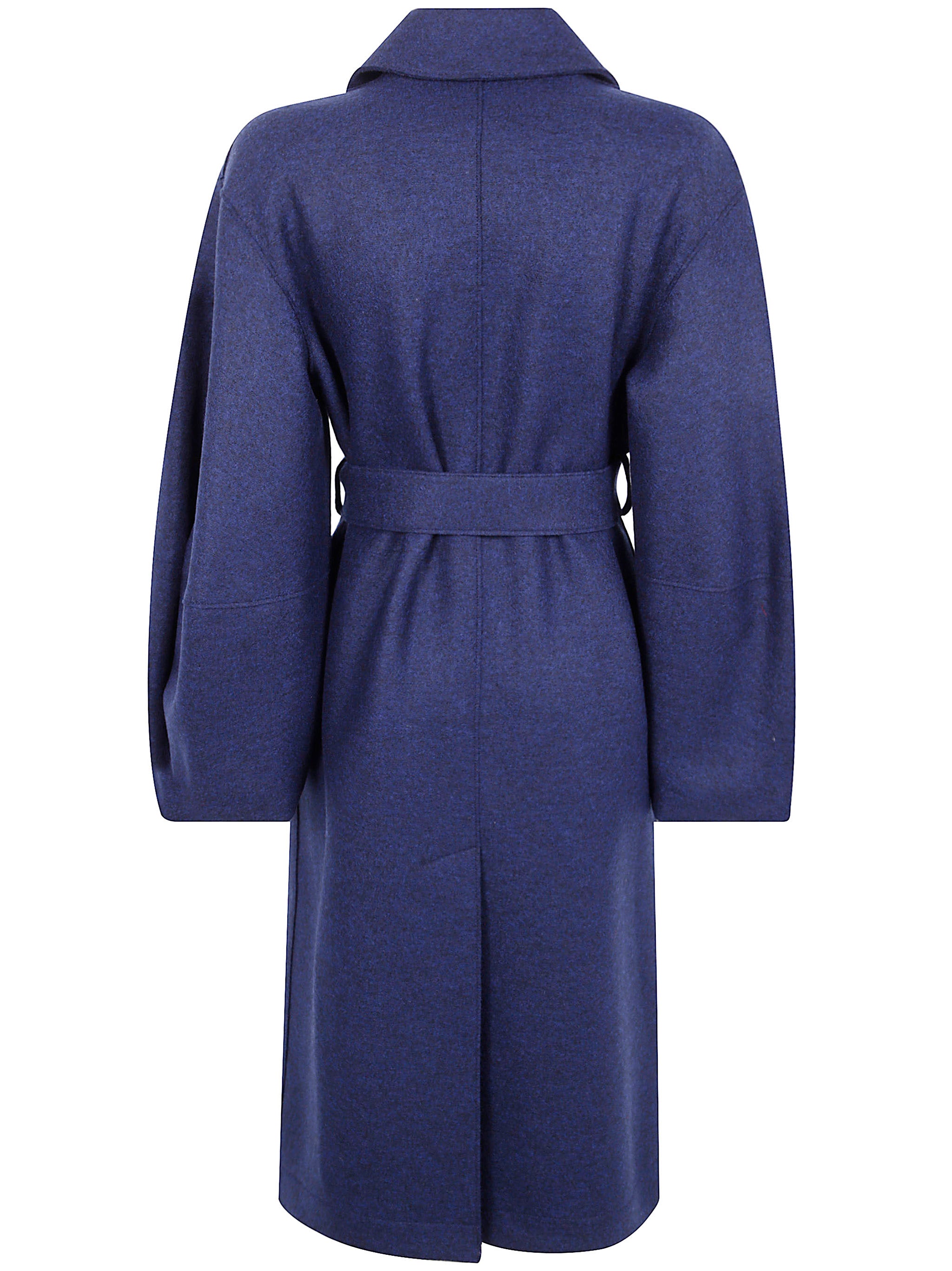 HARRIS WHARF LONDON Womens Pressed Wool Puff Sleeve Jacket