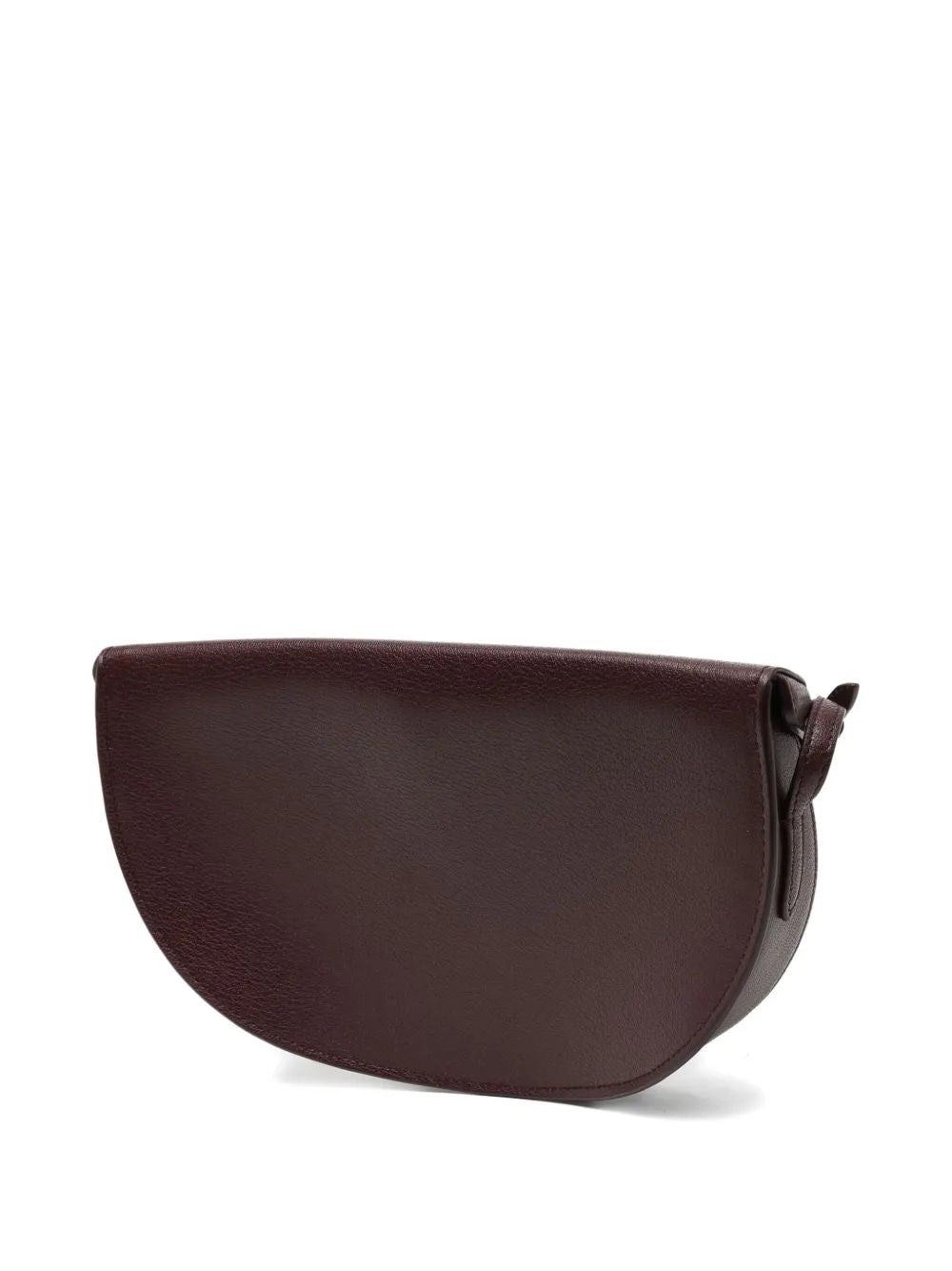 ALAIA Curved Mini Crossbody Handbag with Adjustable Strap