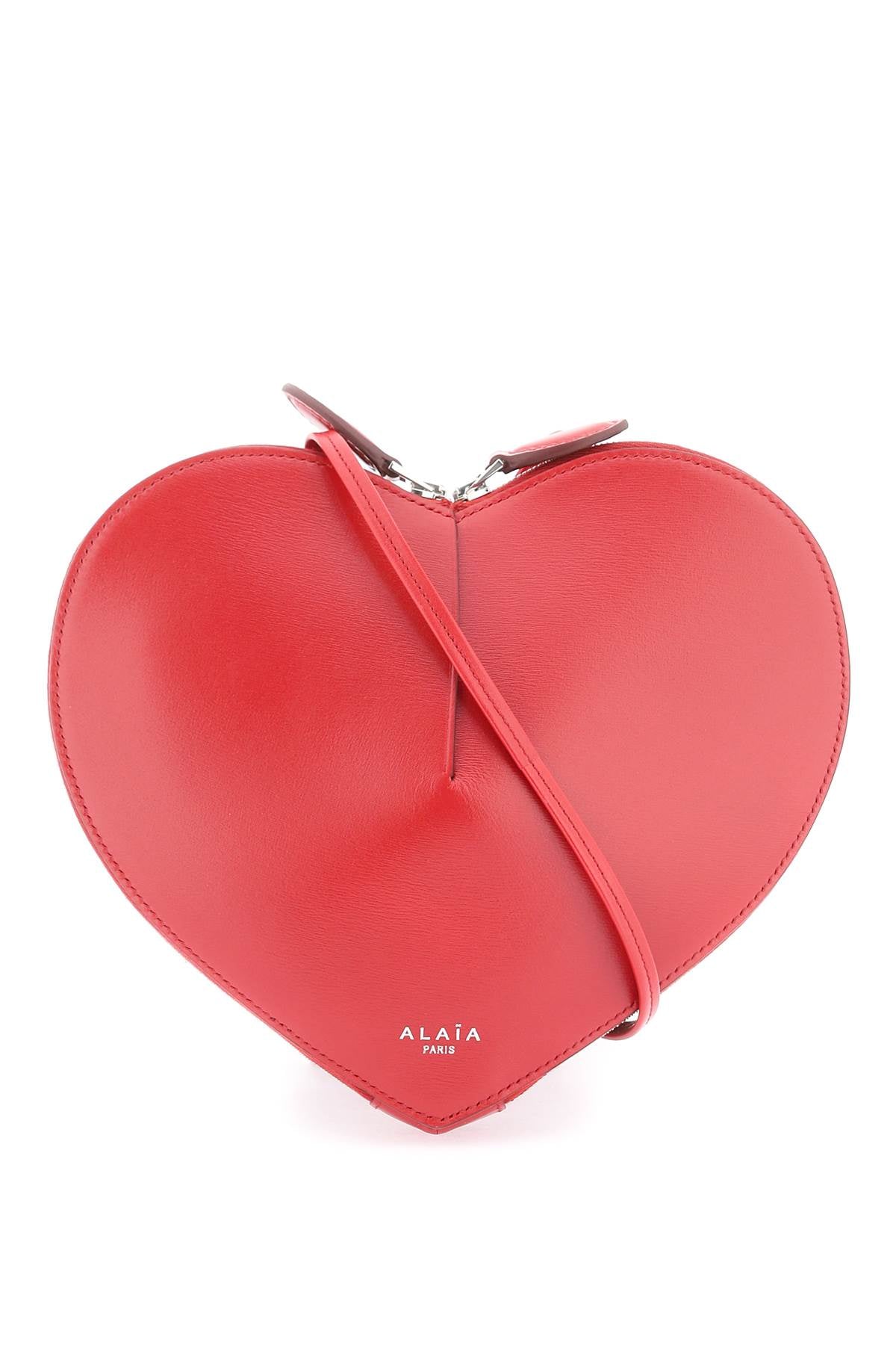 ALAIA Mini Leather Coeur Handbag