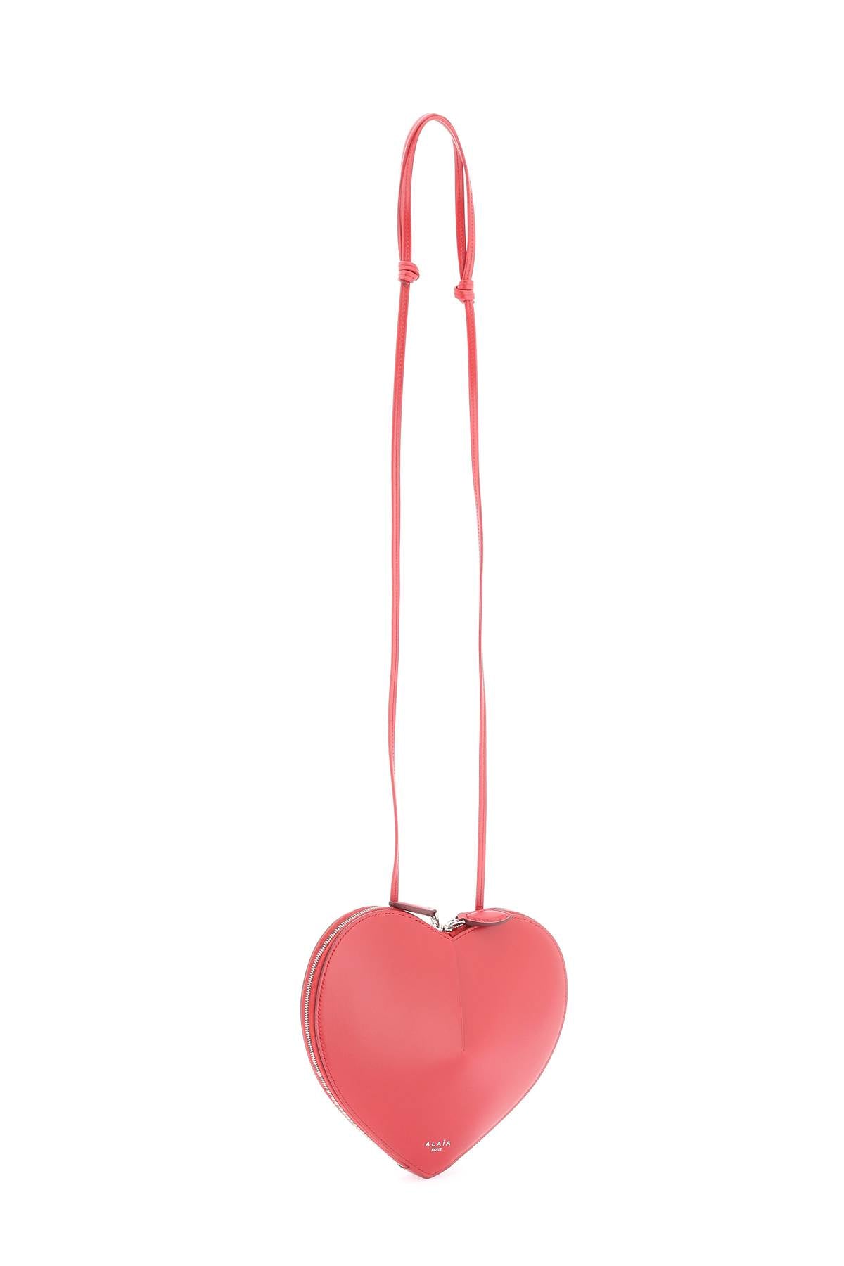 ALAIA Mini Leather Coeur Handbag