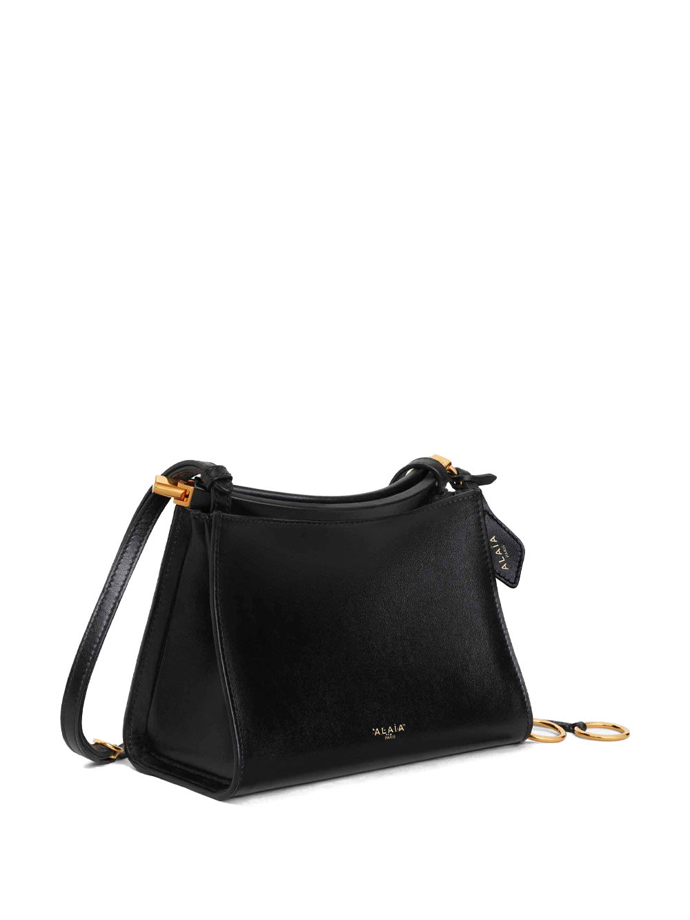 ALAIA Mini Handbag with Signature Folded Base Detail - Small Size