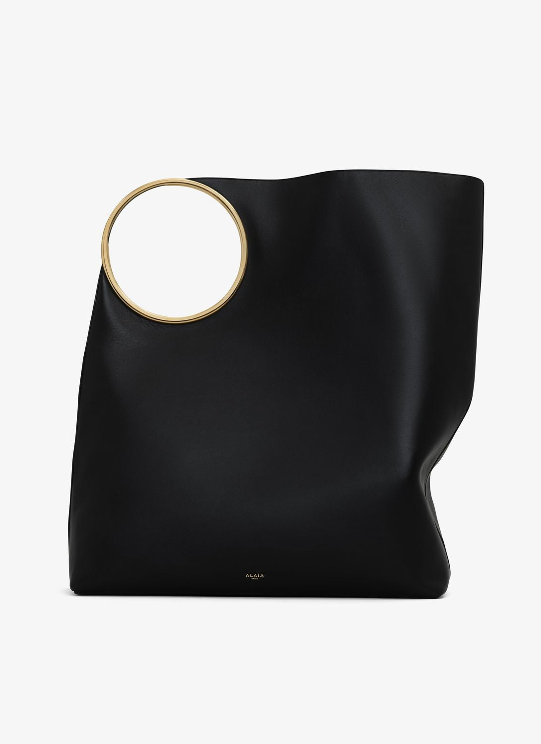 ALAIA Ring Handle Mini Tote Handbag