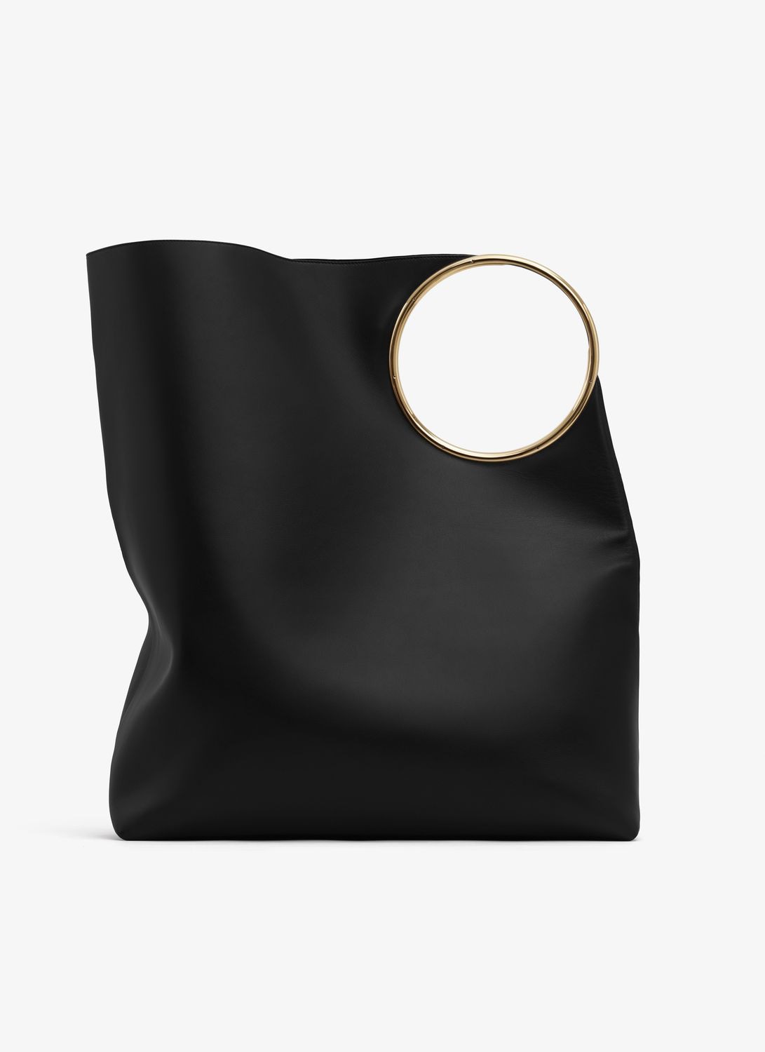 ALAIA Ring Handle Mini Tote Handbag