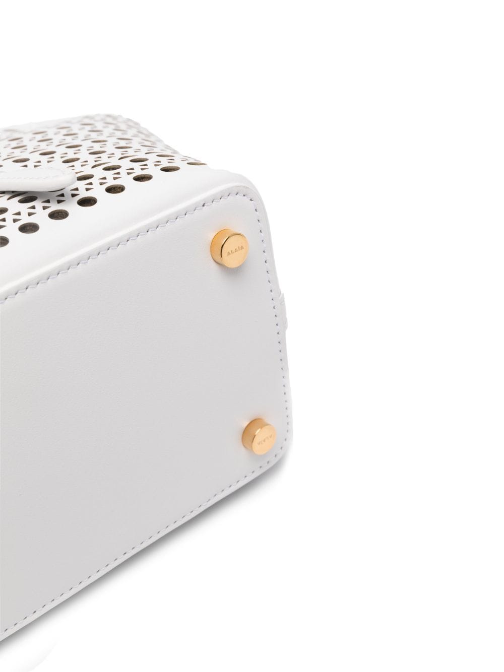 ALAIA Mini Handbag in Luxurious Calfskin