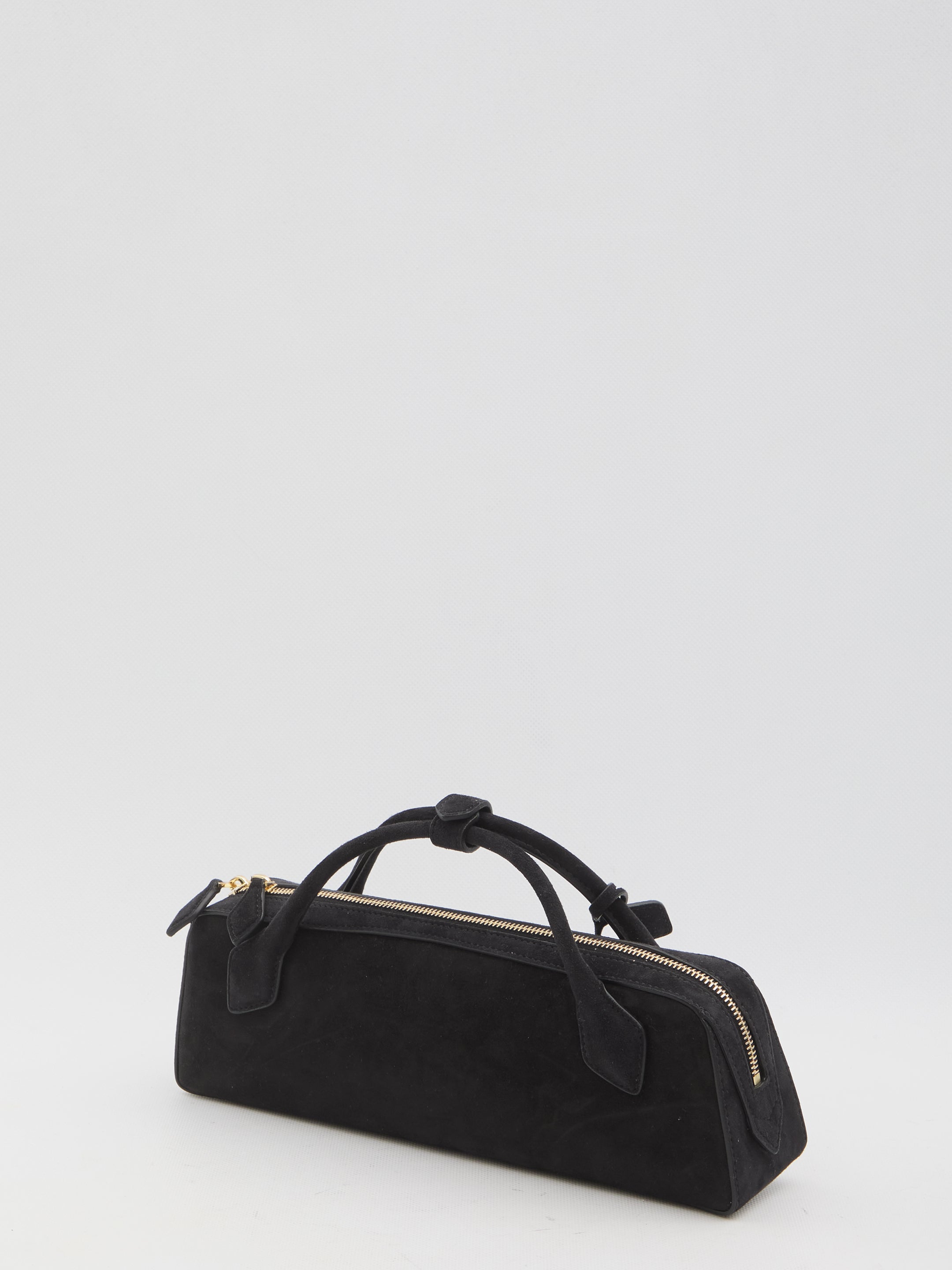 ALAIA Teckel Suede Clutch Bag - 31cm x 10cm x 7cm