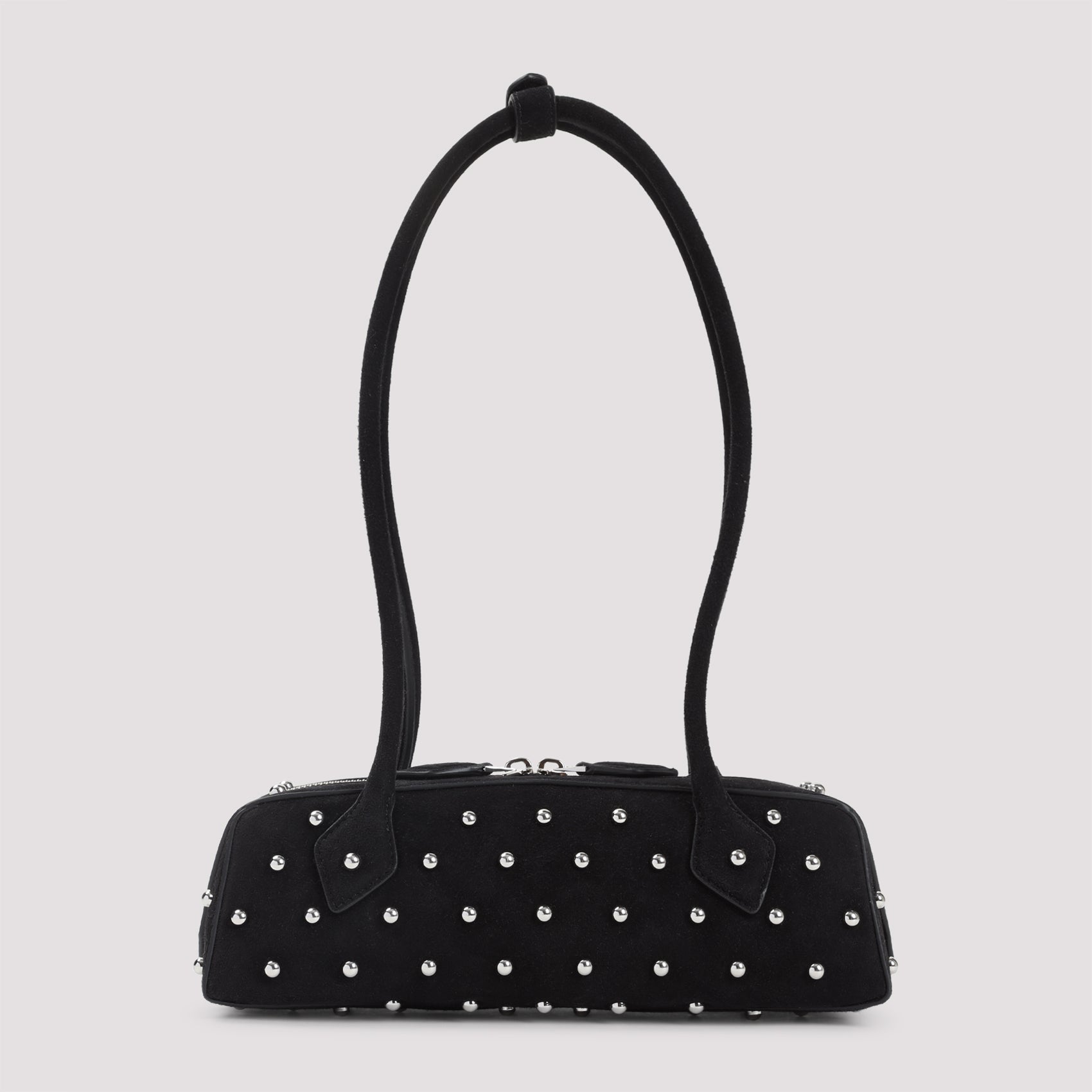 ALAIA Mini Suede Leather Shoulder Handbag