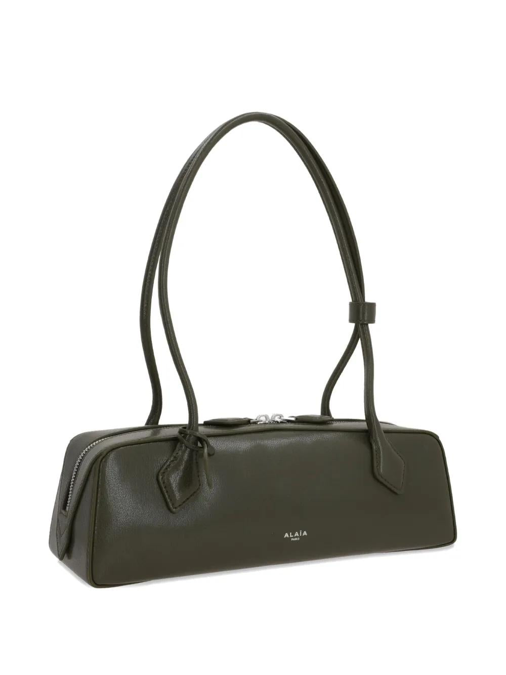 ALAIA Medium Shiny Leather Handbag