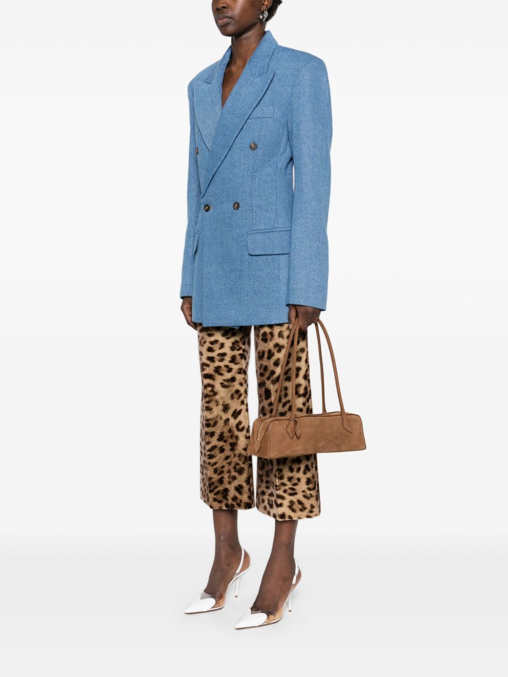 ALAIA Elegant Mini Calfskin Handbag for Women