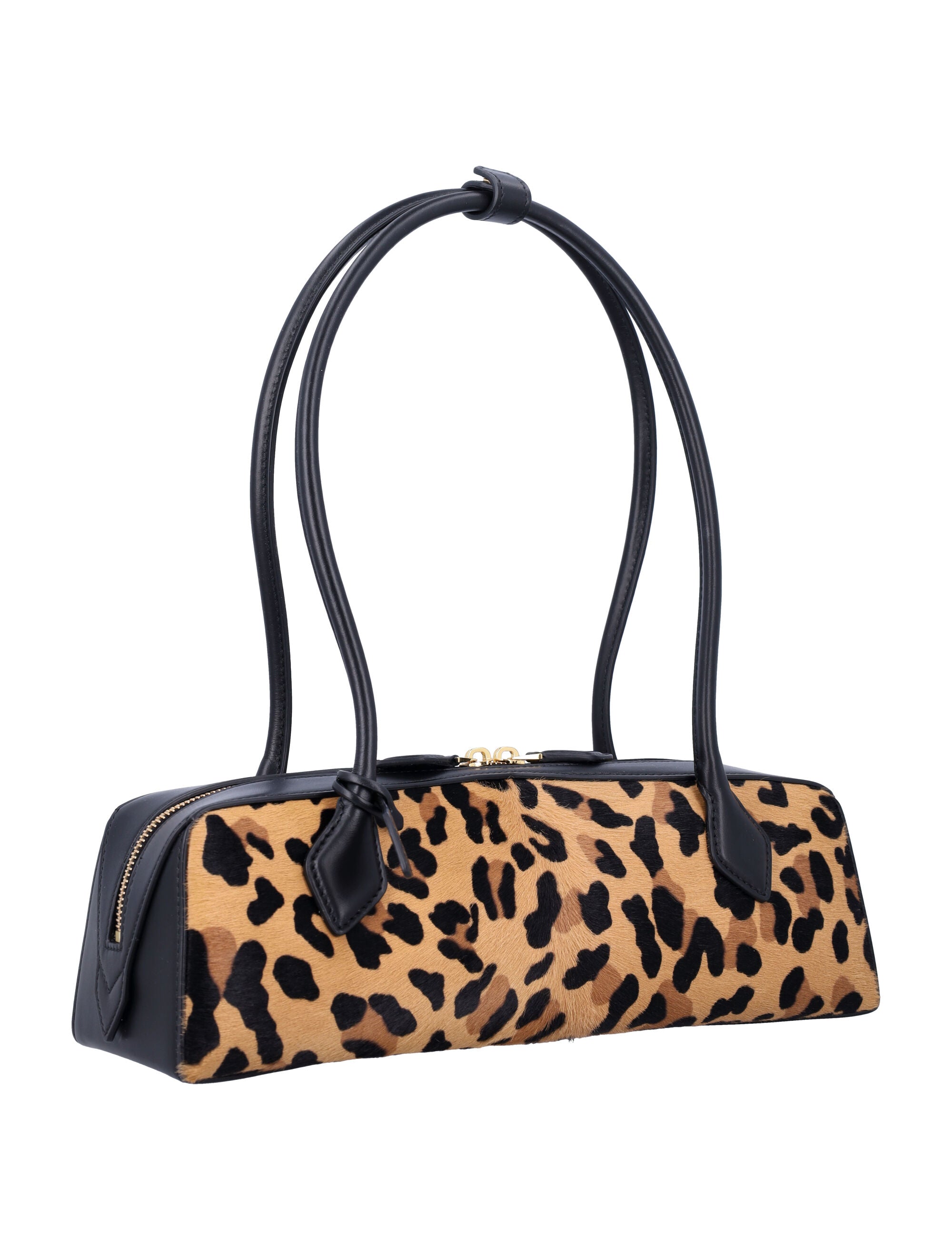 ALAIA Medium Leopard Print Handbag