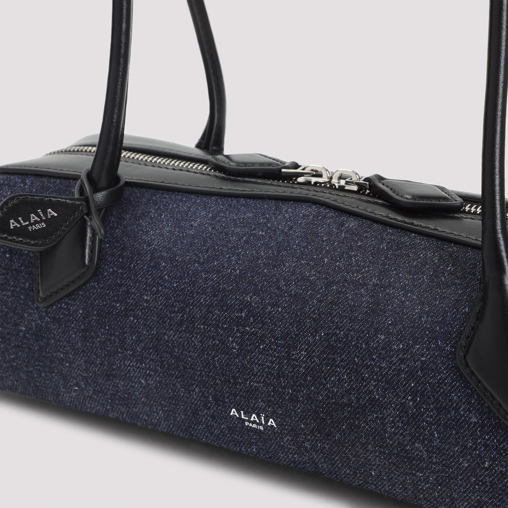 ALAIA Medium Zippered Top Handbag