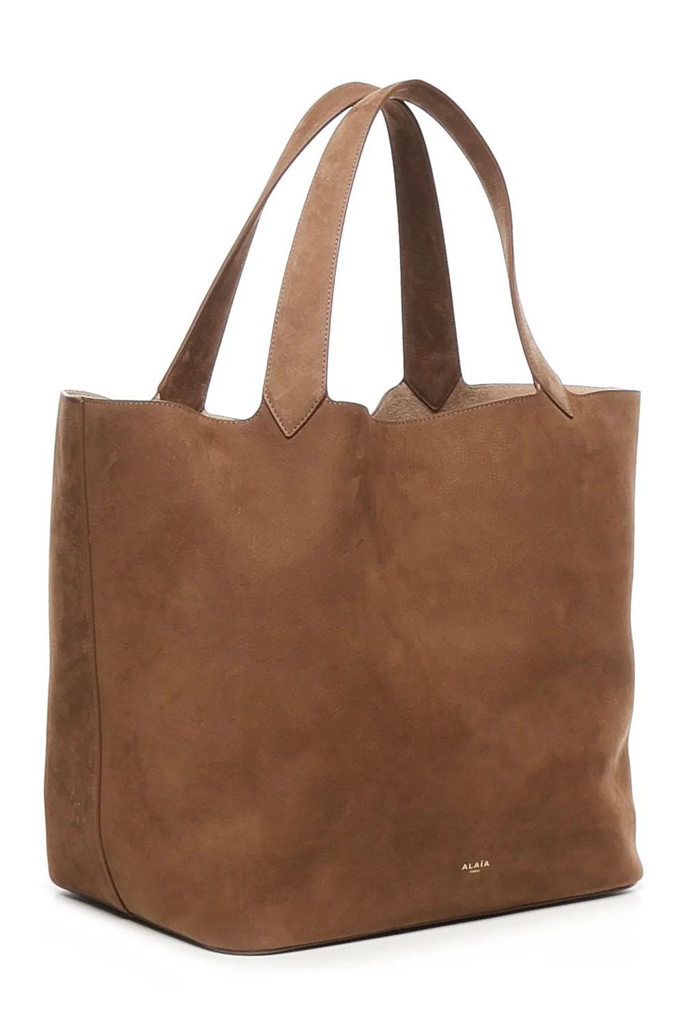 ALAIA Elegant Nubuck Tote Handbag