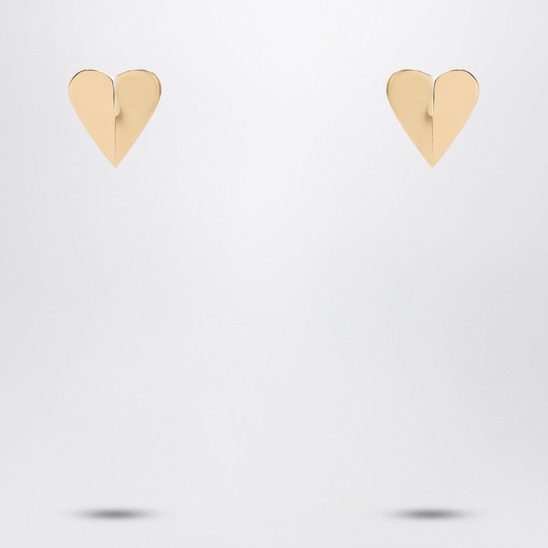 ALAIA Heart-Shaped Split Design Earrings