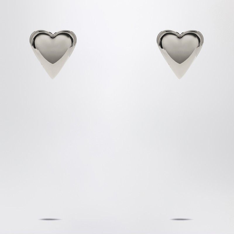 ALAIA Heart-Shaped Stud Earrings