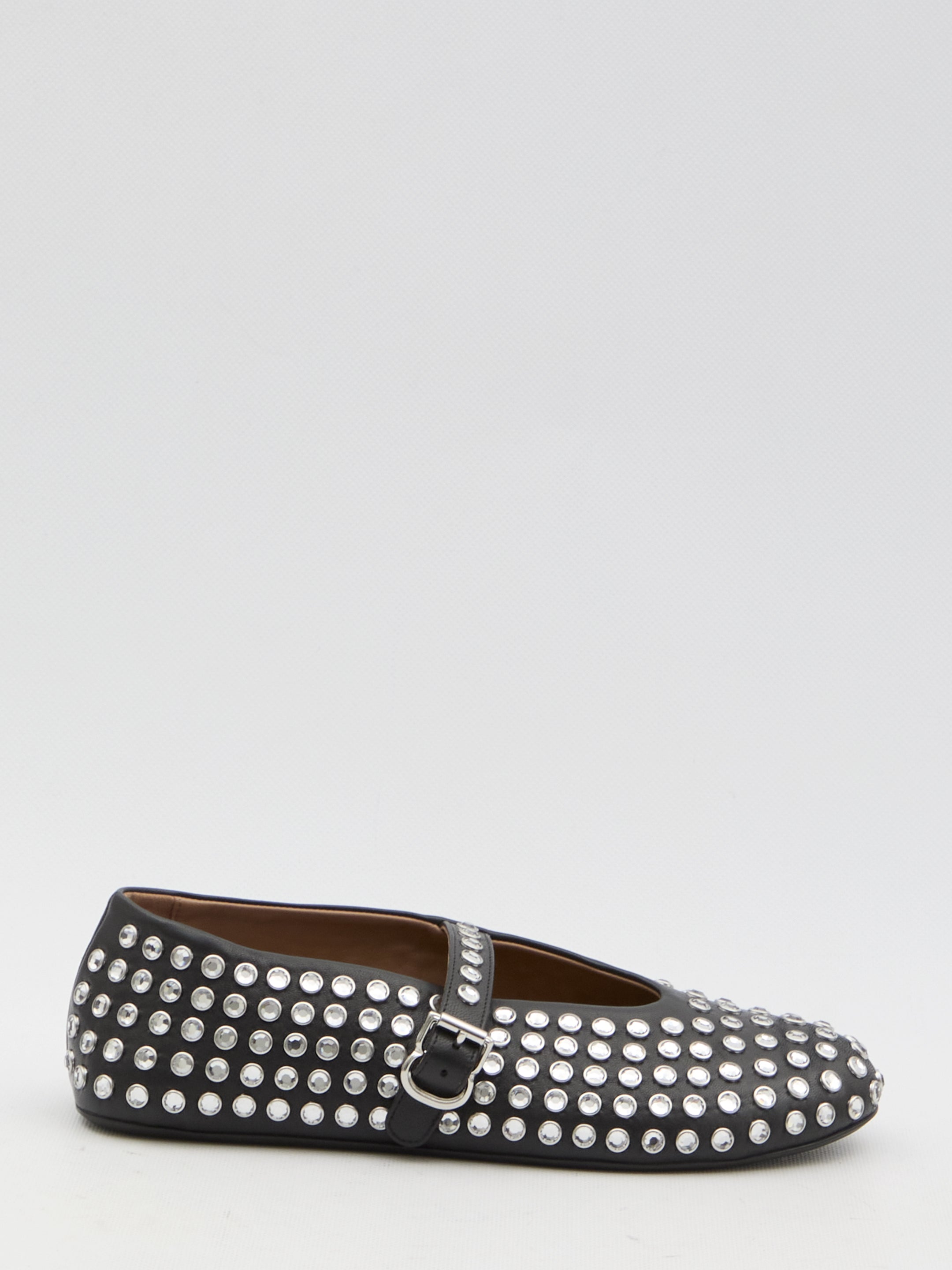 ALAIA Ballerinas with Rhinestones