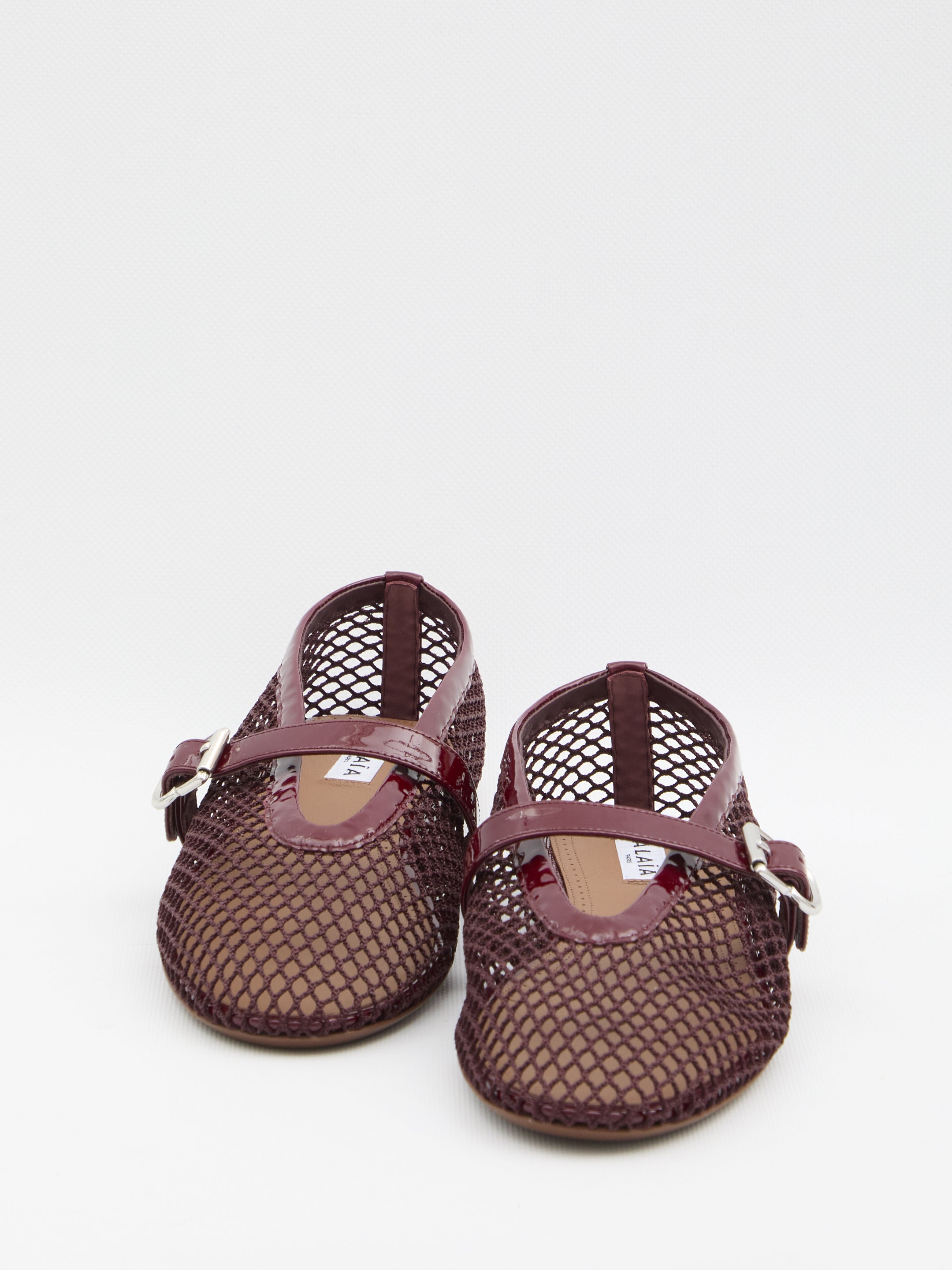 ALAIA Elegant Leather Ballerinas for Women