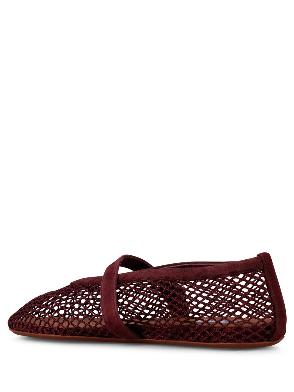 ALAIA Fishnet Ballet Flats for Women