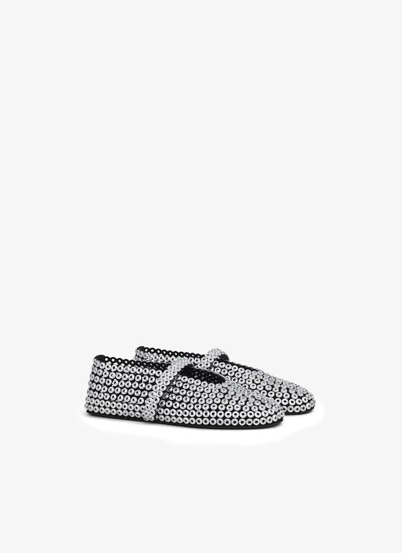 ALAIA Signature Ballerina Flats for Women - SS25 Collection