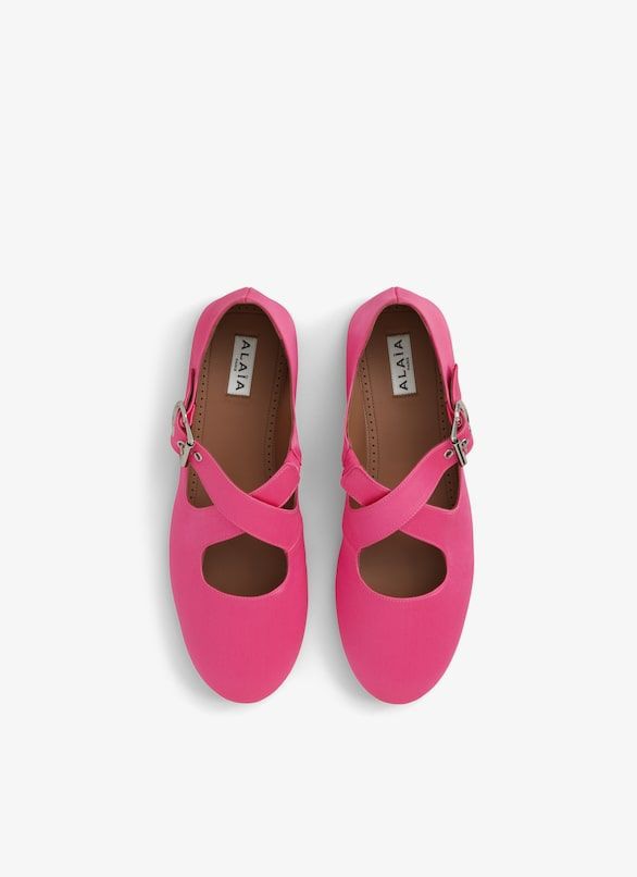 ALAIA Criss Cross Women's Ballerinas
