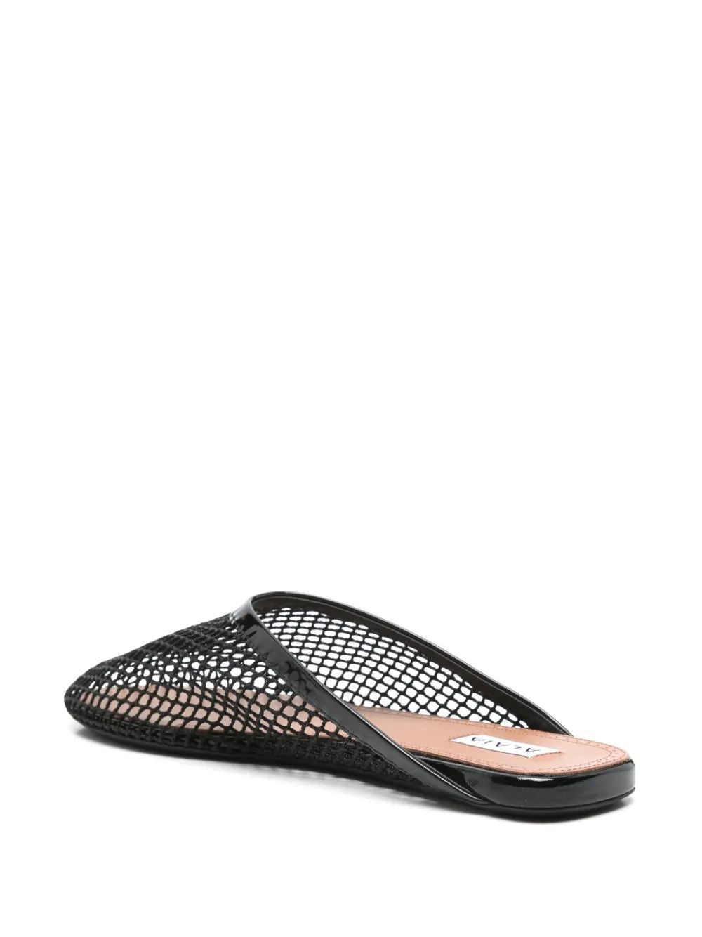 ALAIA Fishnet Flat Sandals