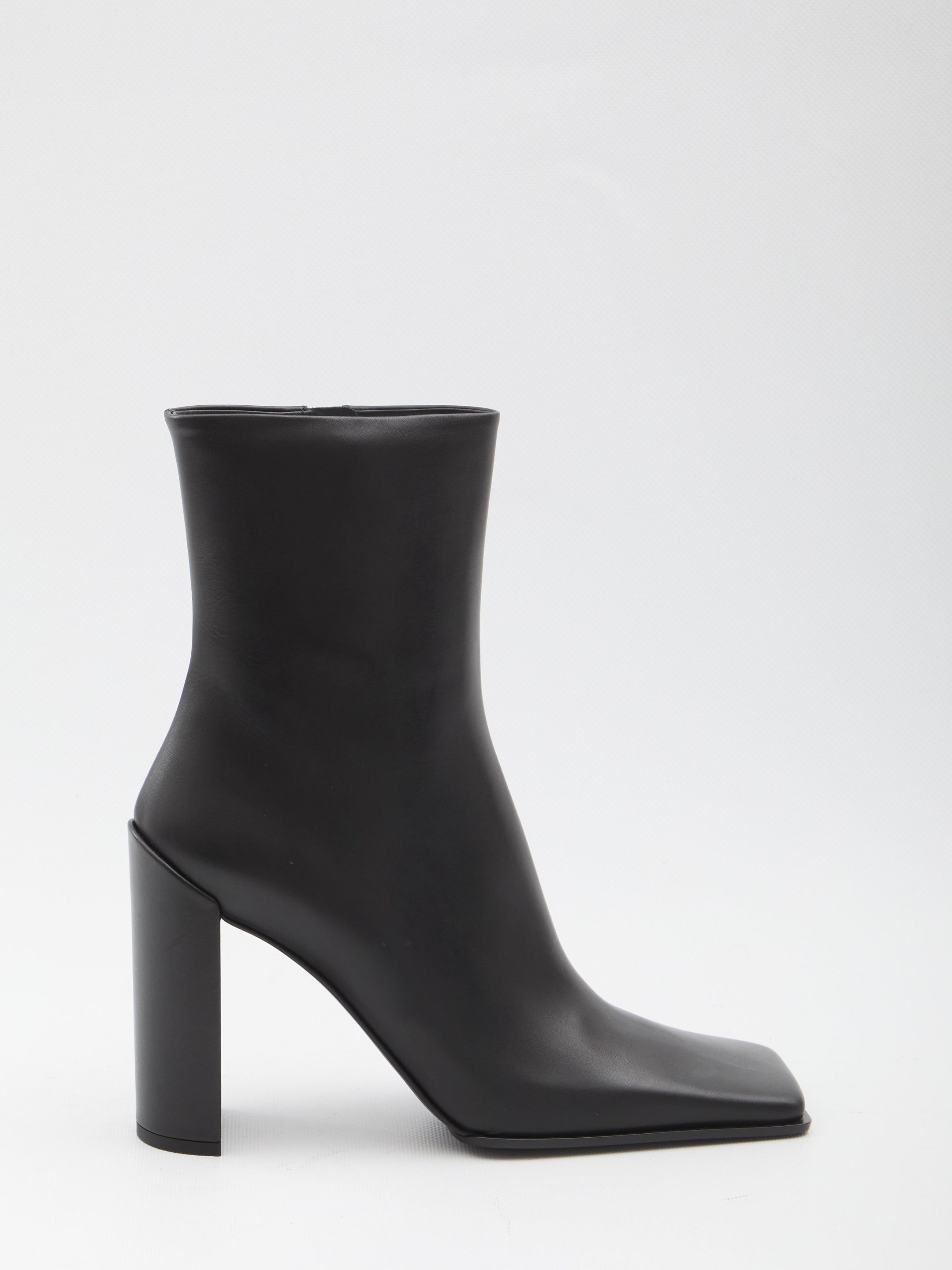 ALAIA Square-Toe Ankle Boots - Heel Height 9 cm
