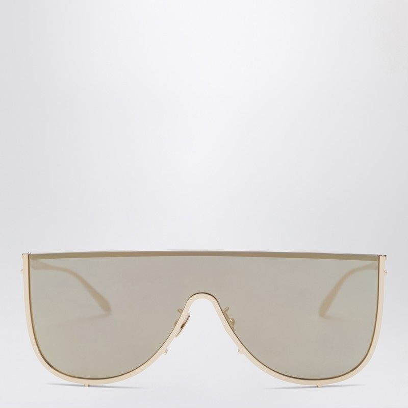 ALAIA Metal Mask-Shaped Sunglasses