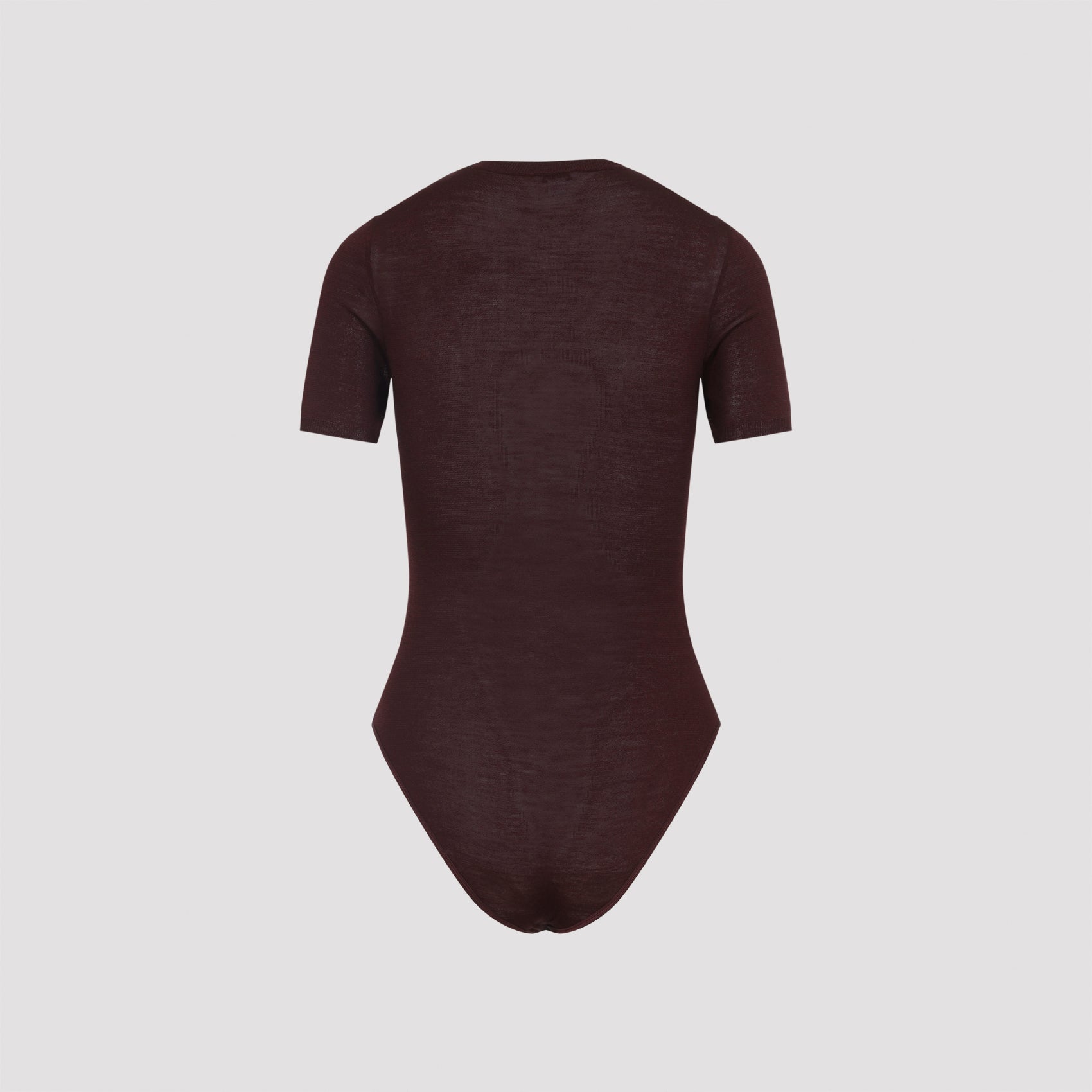 ALAIA Wool and Silk Body Top
