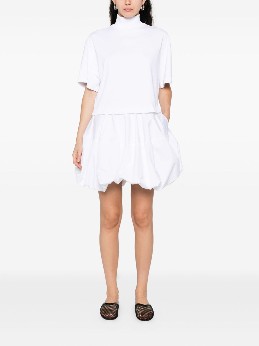 ALAIA Chic Mini Turtle Neck Top for Women