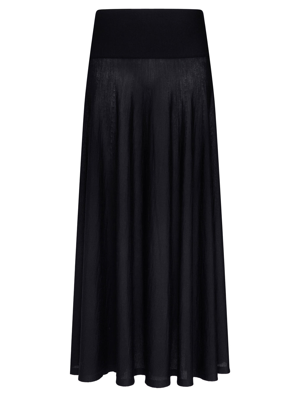 ALAIA Maxi Wool Skirt for Women