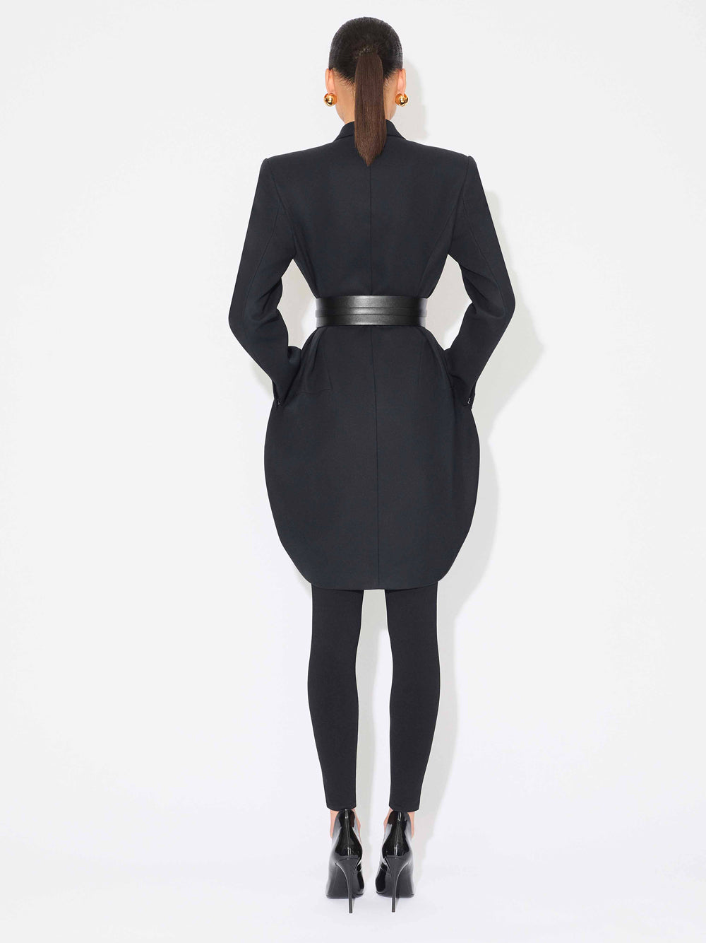 ALAIA Round Cotton Jacket for Women - FW25