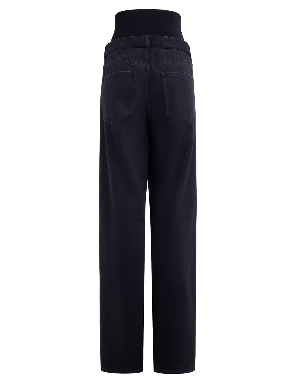 ALAIA Knit Waist Denim Jeans for Women