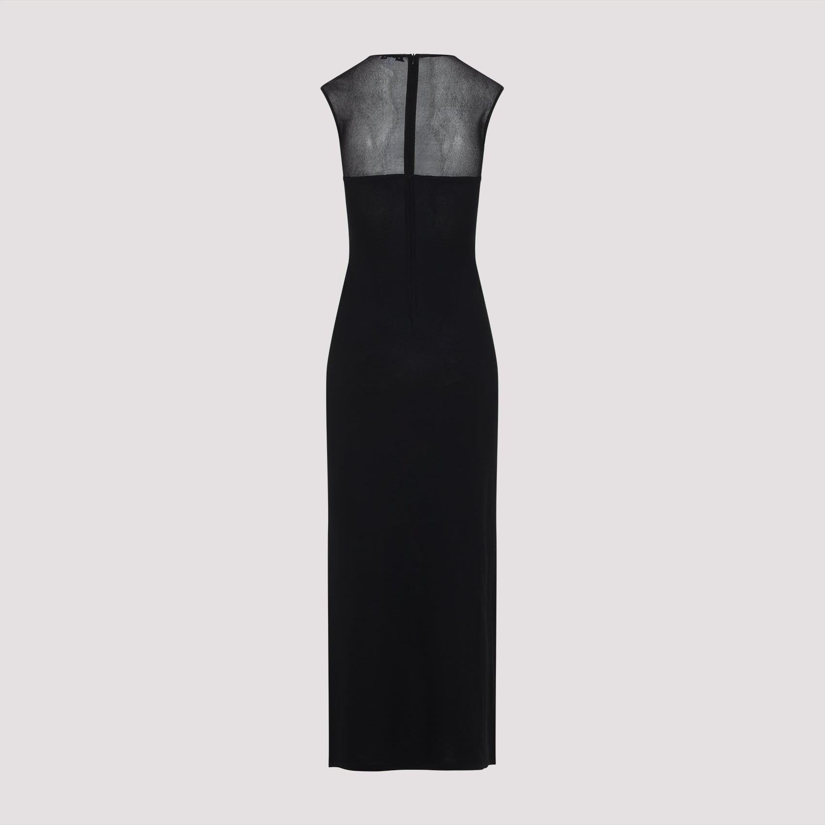 ALAIA Sleeveless Molded Midi Dress