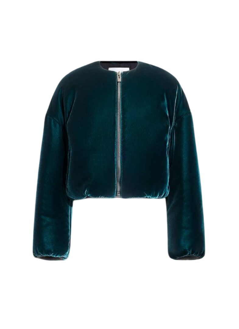 ALAIA Round Bomber Jacket - Women’s Oversized Fit