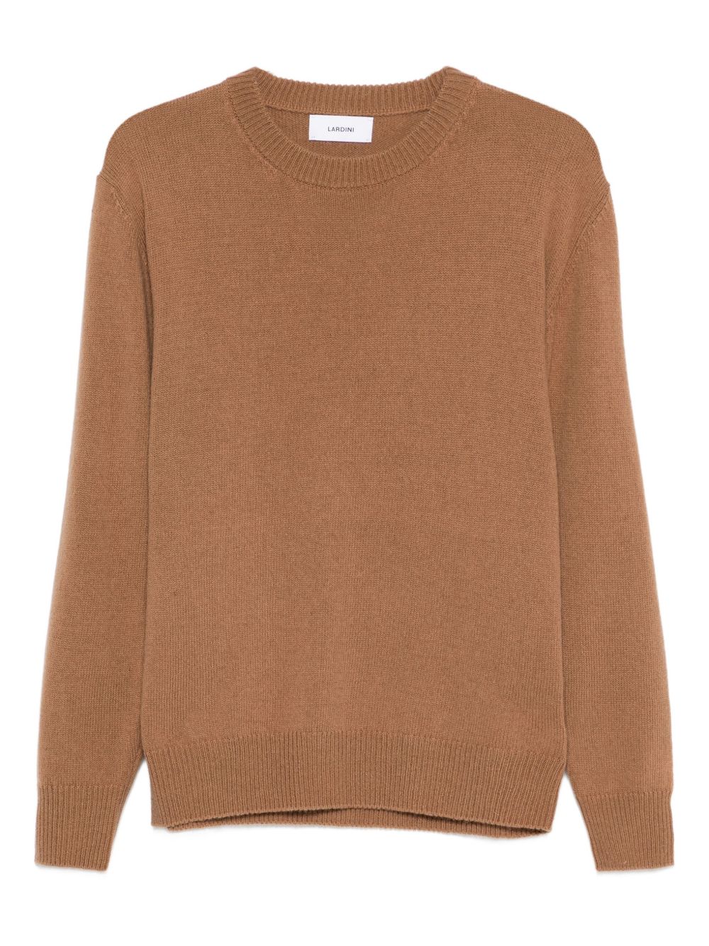 LARDINI Wool and Alpaca Blend Crewneck Sweater