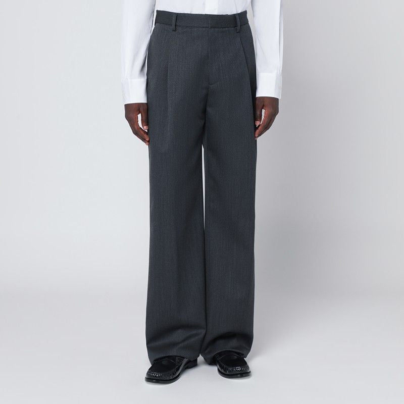 LARDINI Wide Leg Trousers for Men FW25